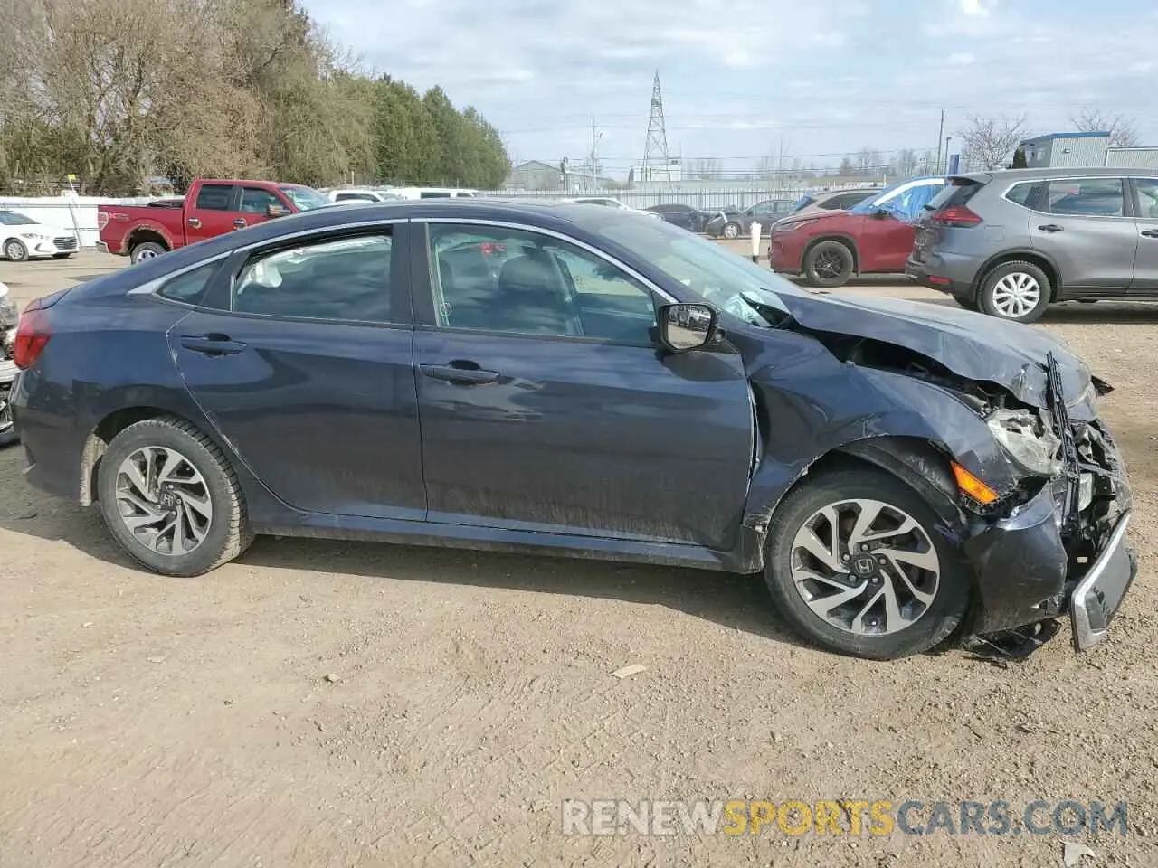 4 Photograph of a damaged car 2HGFC2F79LH010965 HONDA CIVIC 2020