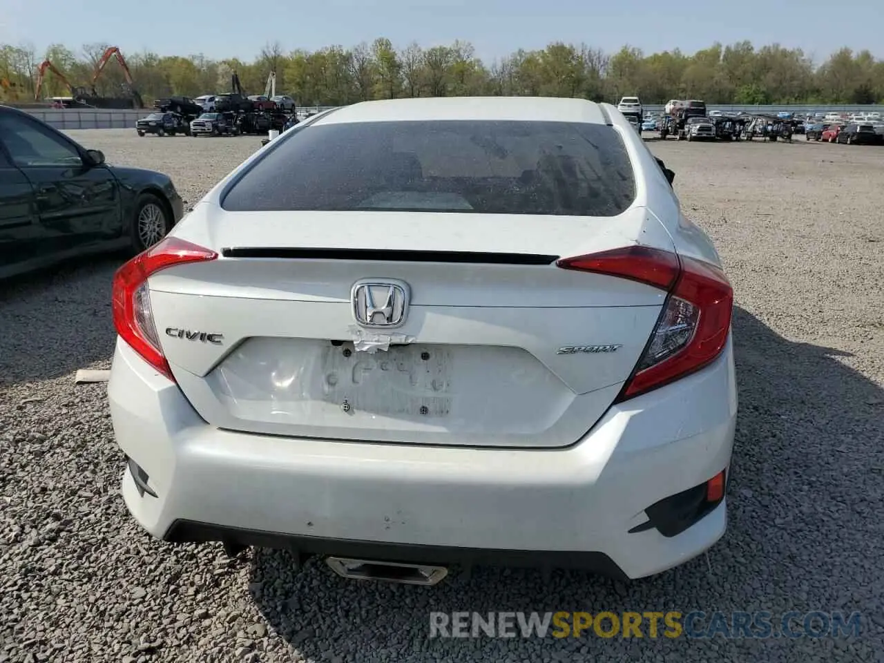 6 Photograph of a damaged car 2HGFC2F80LH532361 HONDA CIVIC 2020