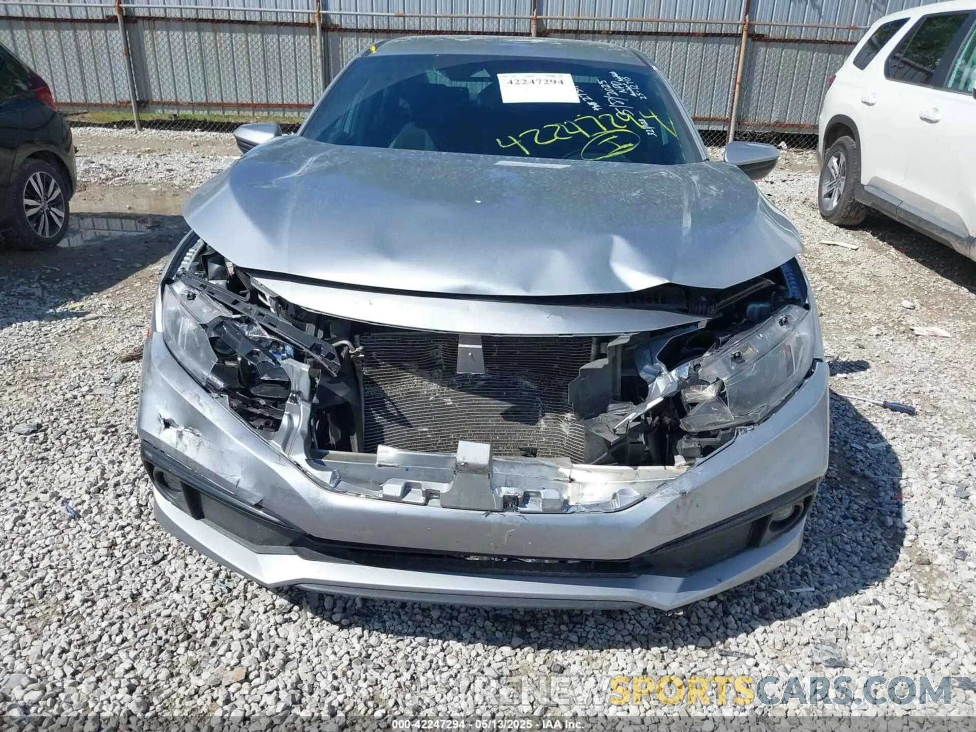 6 Photograph of a damaged car 2HGFC2F80LH538788 HONDA CIVIC 2020
