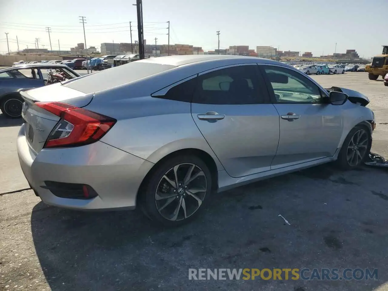 3 Photograph of a damaged car 2HGFC2F80LH541707 HONDA CIVIC 2020
