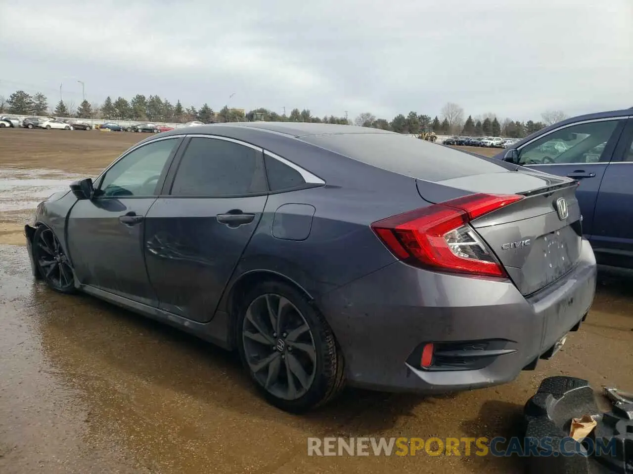 2 Photograph of a damaged car 2HGFC2F80LH542663 HONDA CIVIC 2020