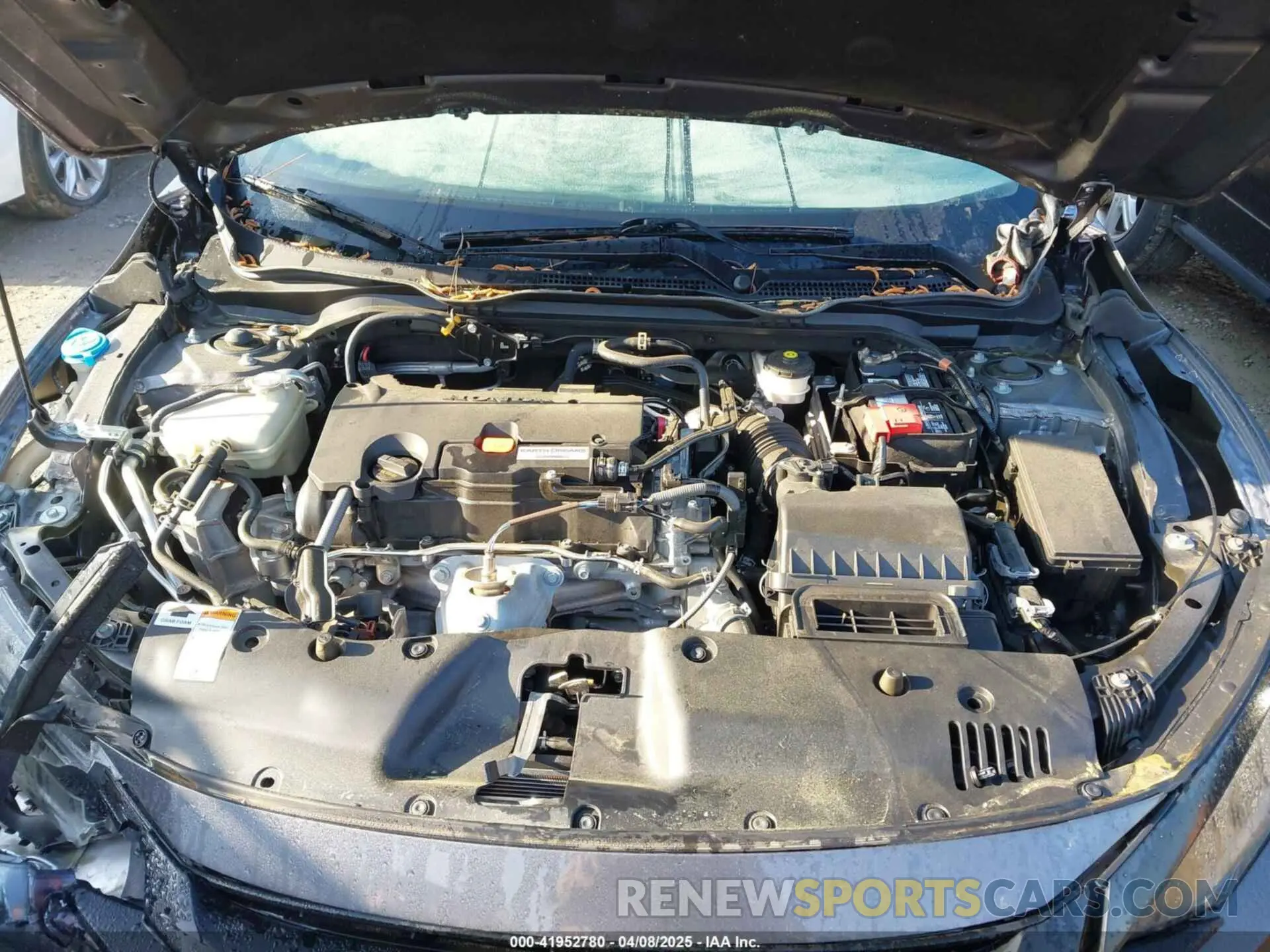 10 Photograph of a damaged car 2HGFC2F80LH552318 HONDA CIVIC 2020