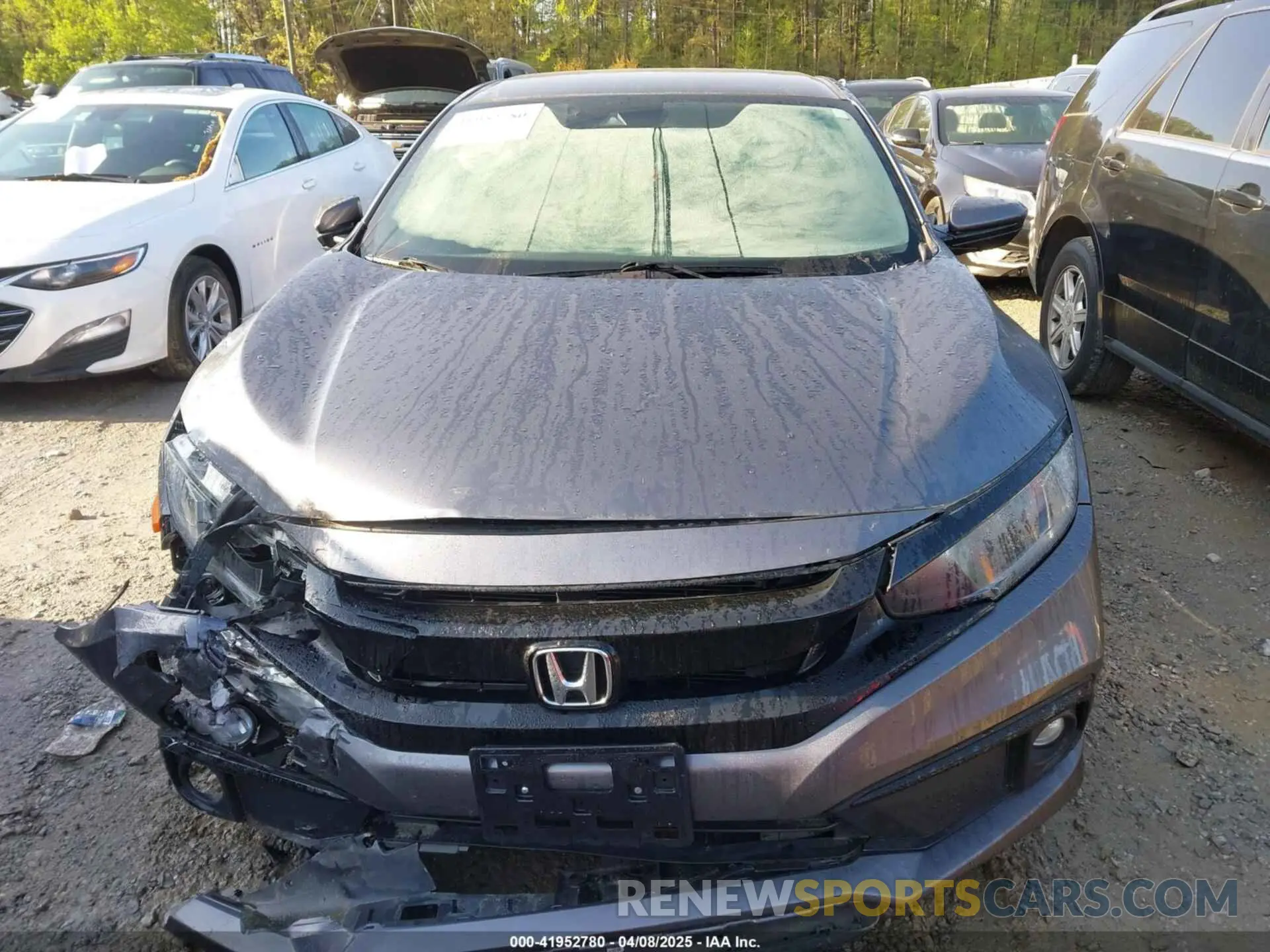 12 Photograph of a damaged car 2HGFC2F80LH552318 HONDA CIVIC 2020