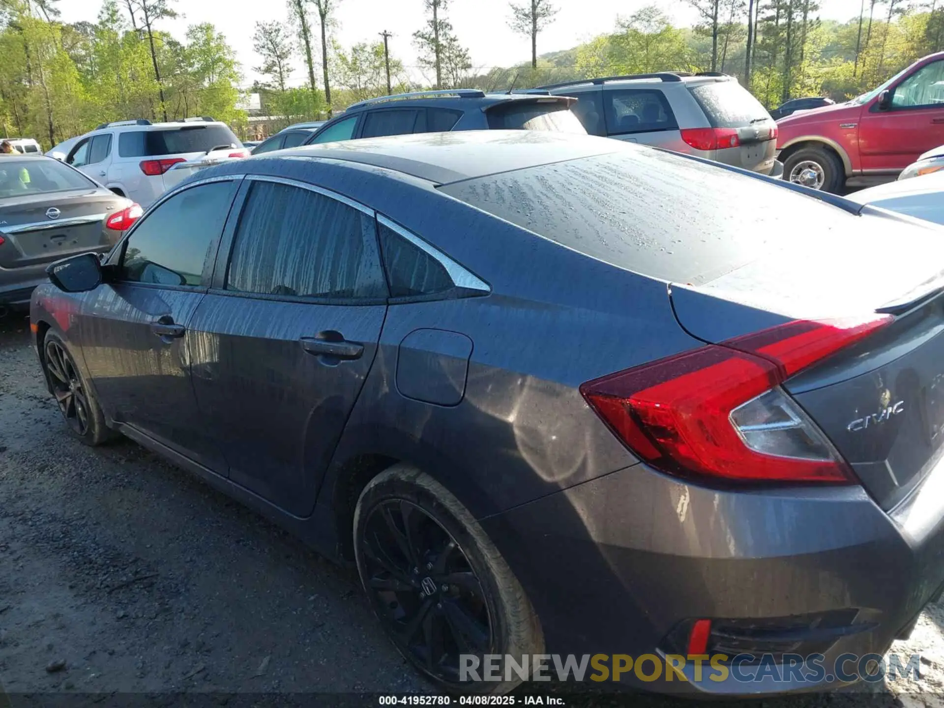 14 Photograph of a damaged car 2HGFC2F80LH552318 HONDA CIVIC 2020