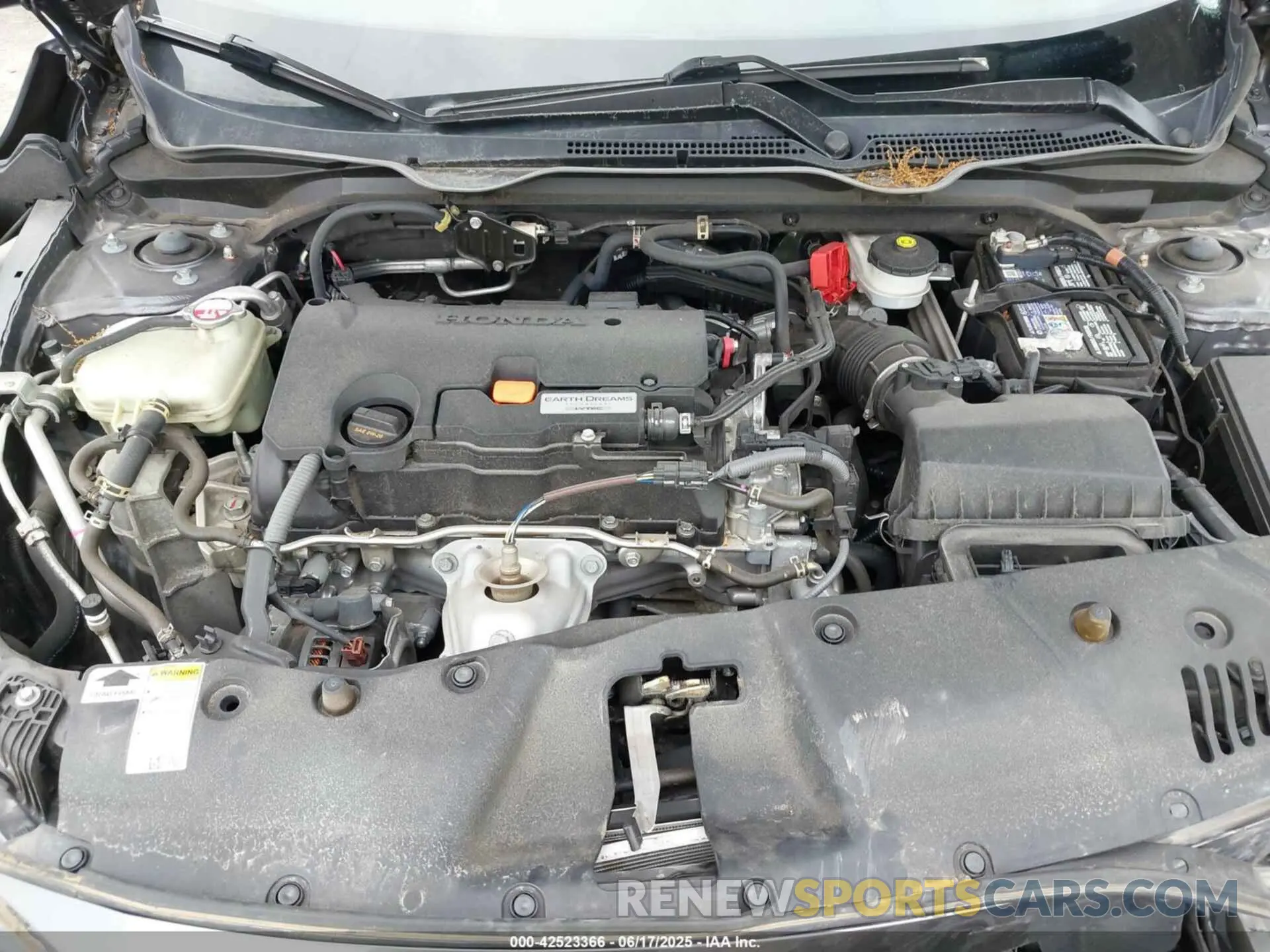 10 Photograph of a damaged car 2HGFC2F80LH561617 HONDA CIVIC 2020