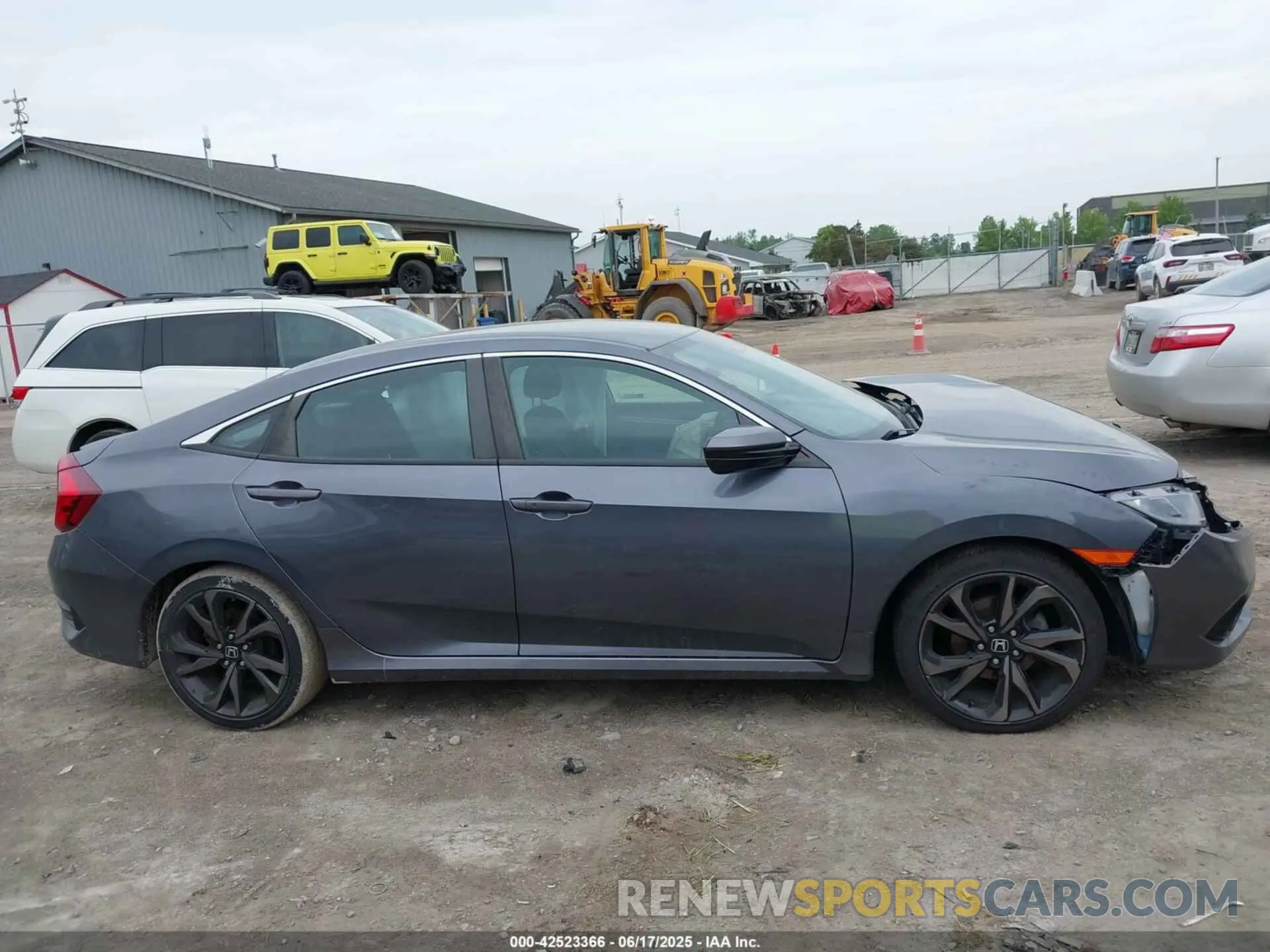 13 Photograph of a damaged car 2HGFC2F80LH561617 HONDA CIVIC 2020