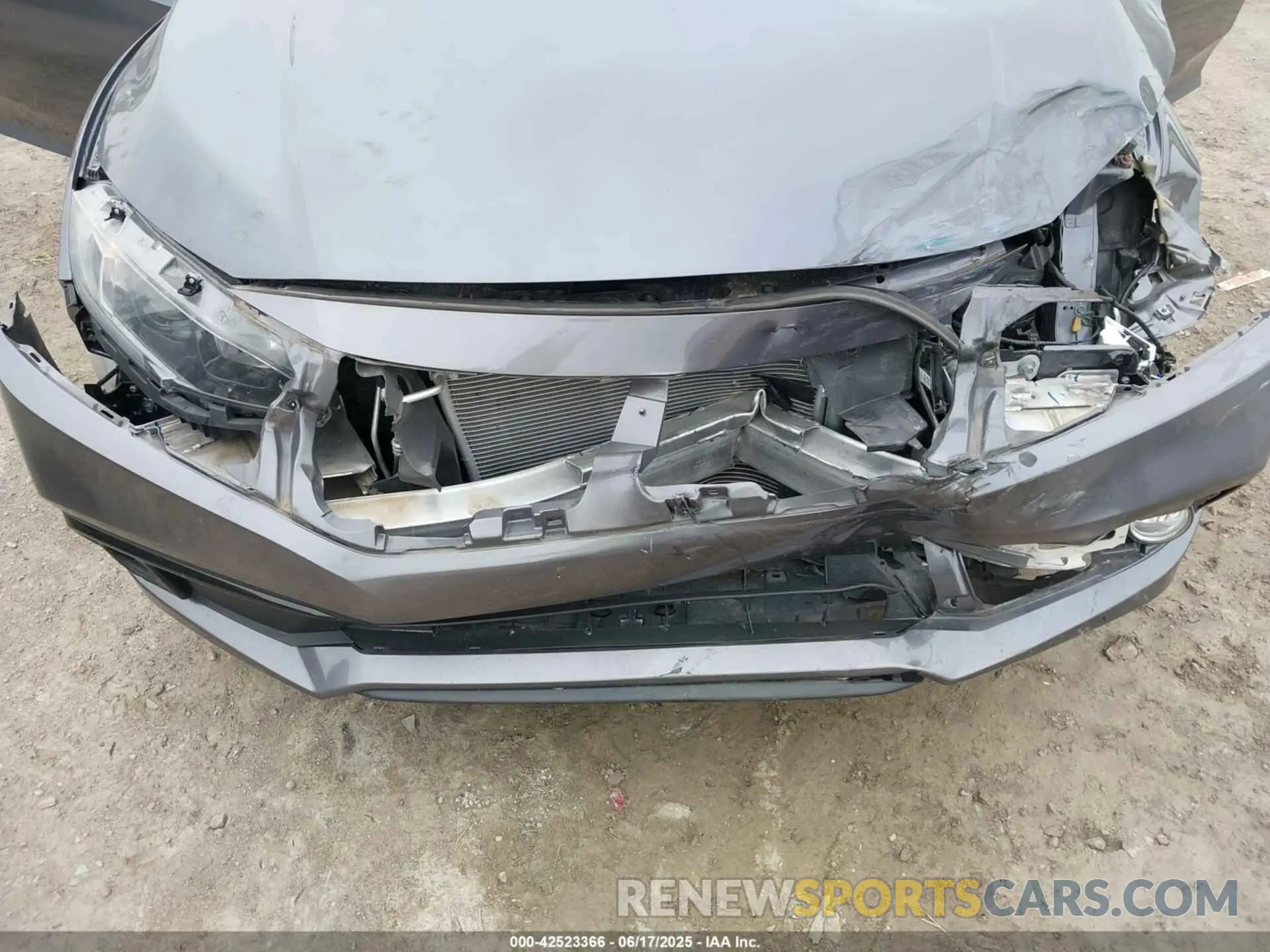 6 Photograph of a damaged car 2HGFC2F80LH561617 HONDA CIVIC 2020