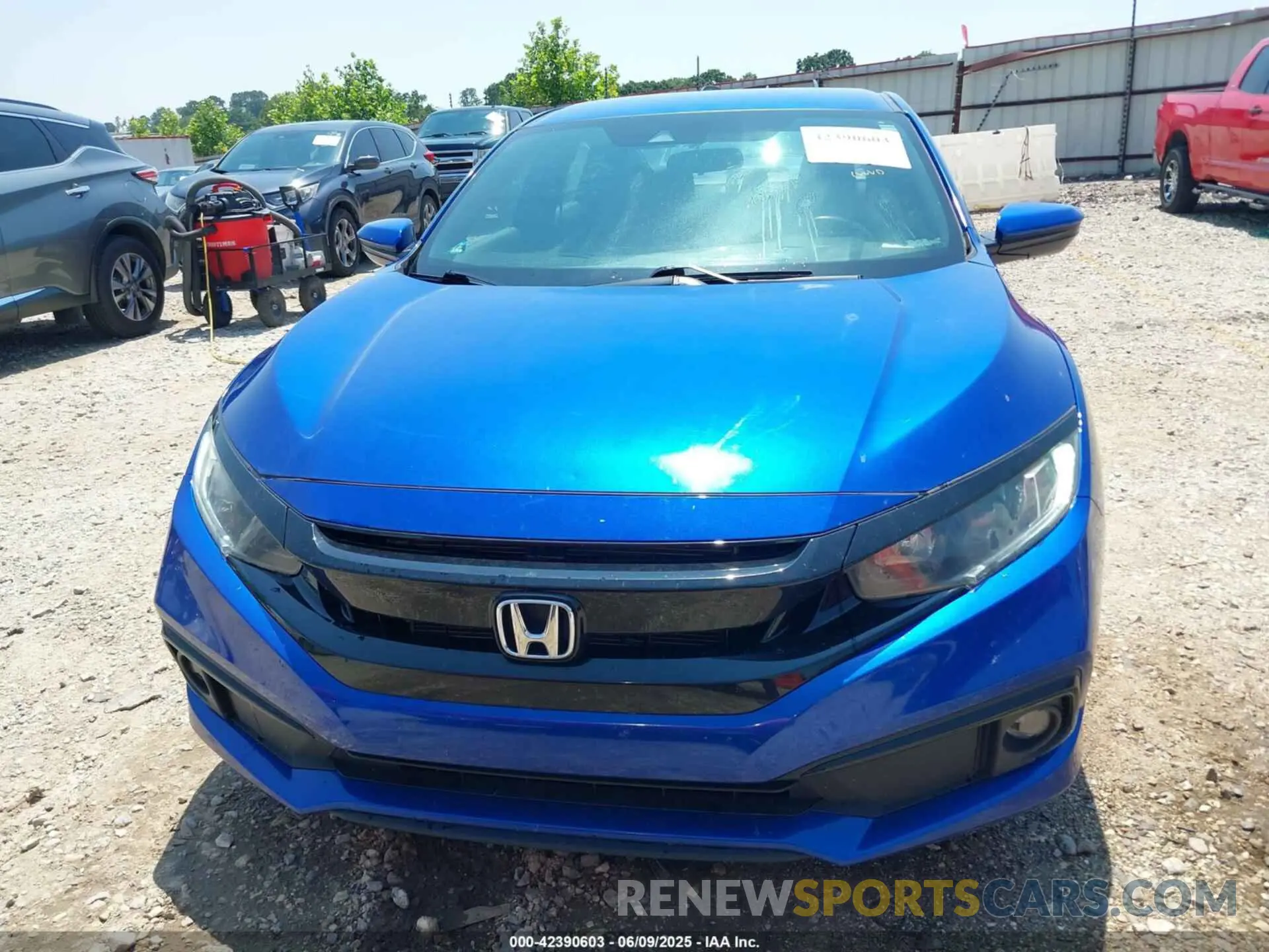 12 Photograph of a damaged car 2HGFC2F80LH573850 HONDA CIVIC 2020