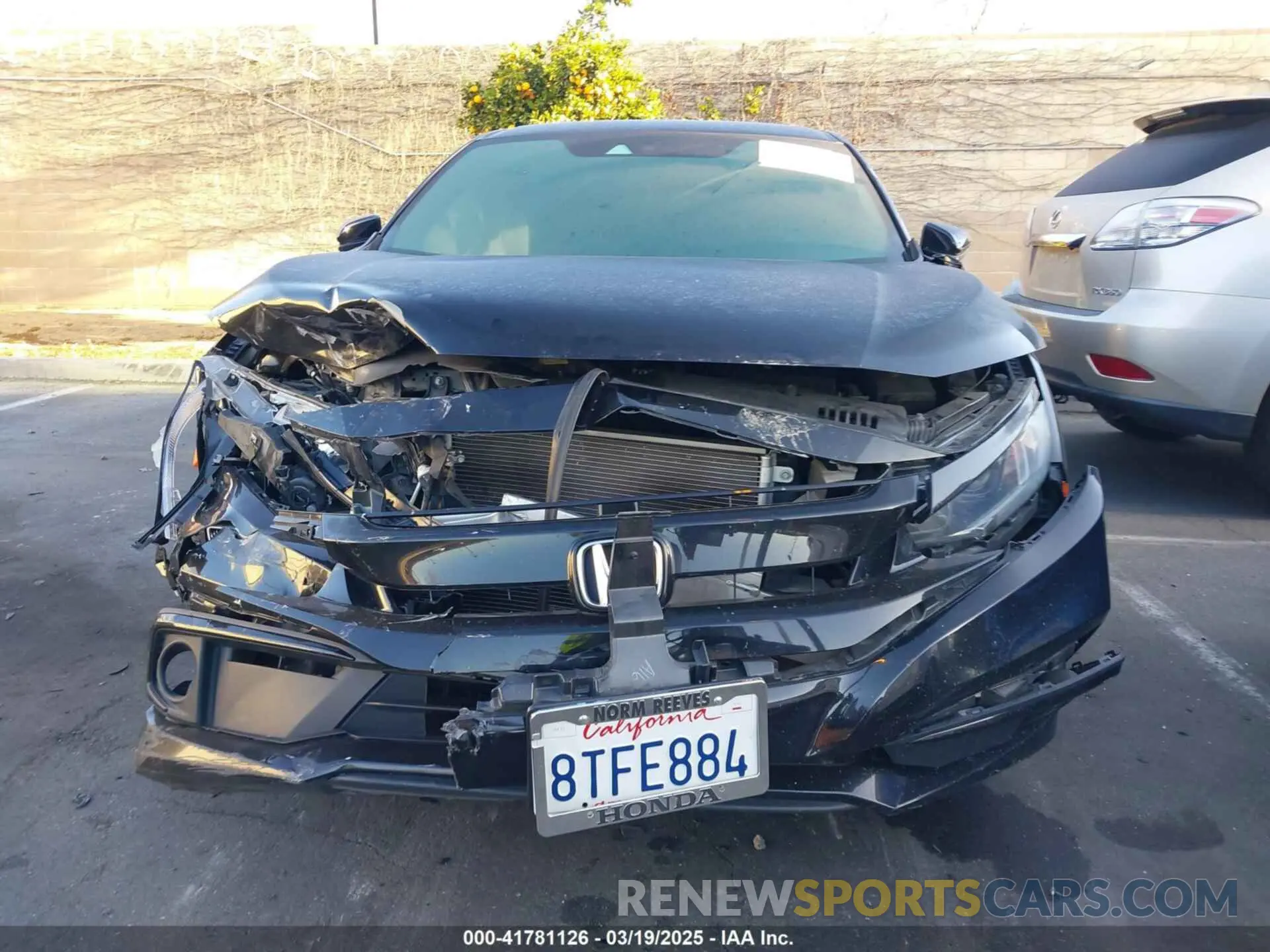 11 Photograph of a damaged car 2HGFC2F80LH574240 HONDA CIVIC 2020