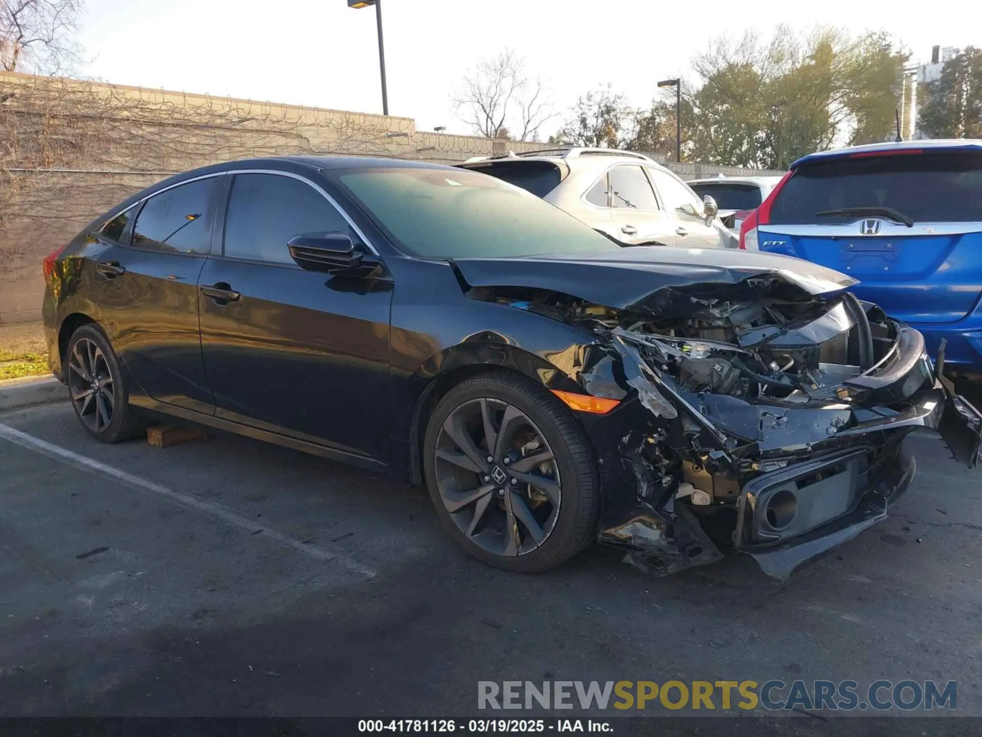 12 Photograph of a damaged car 2HGFC2F80LH574240 HONDA CIVIC 2020