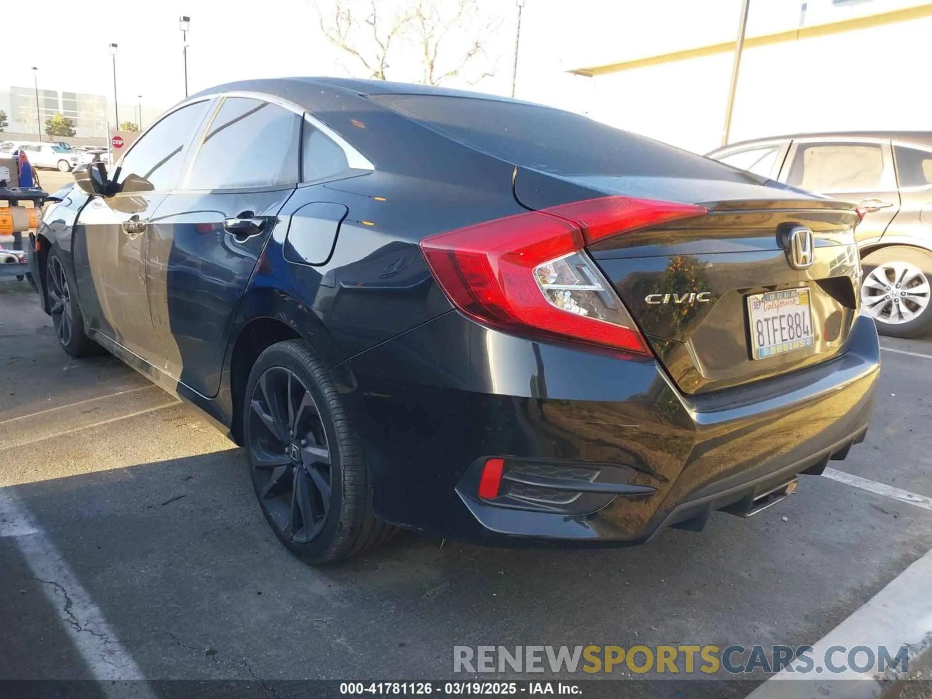 13 Photograph of a damaged car 2HGFC2F80LH574240 HONDA CIVIC 2020