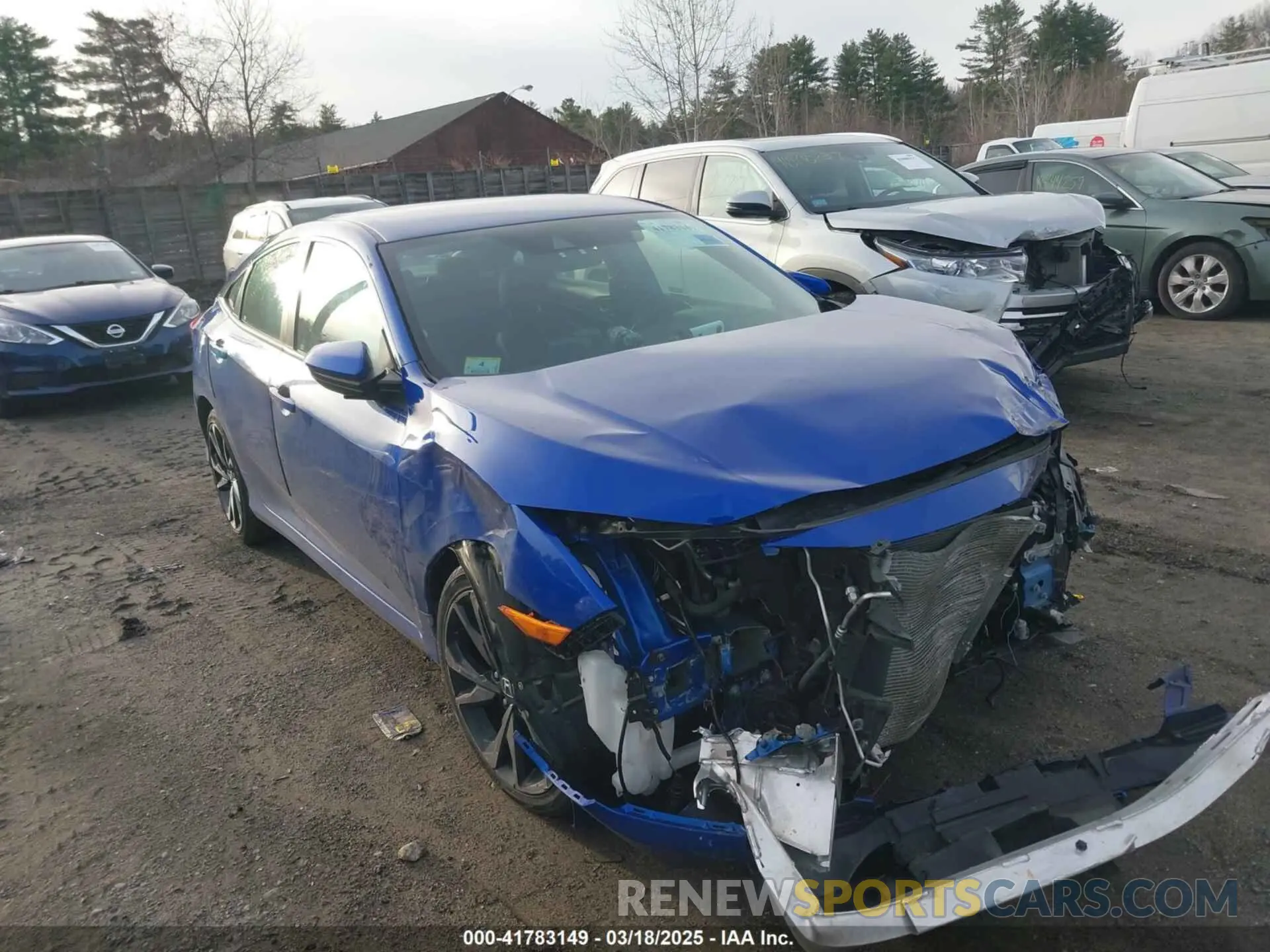 12 Photograph of a damaged car 2HGFC2F80LH580684 HONDA CIVIC 2020