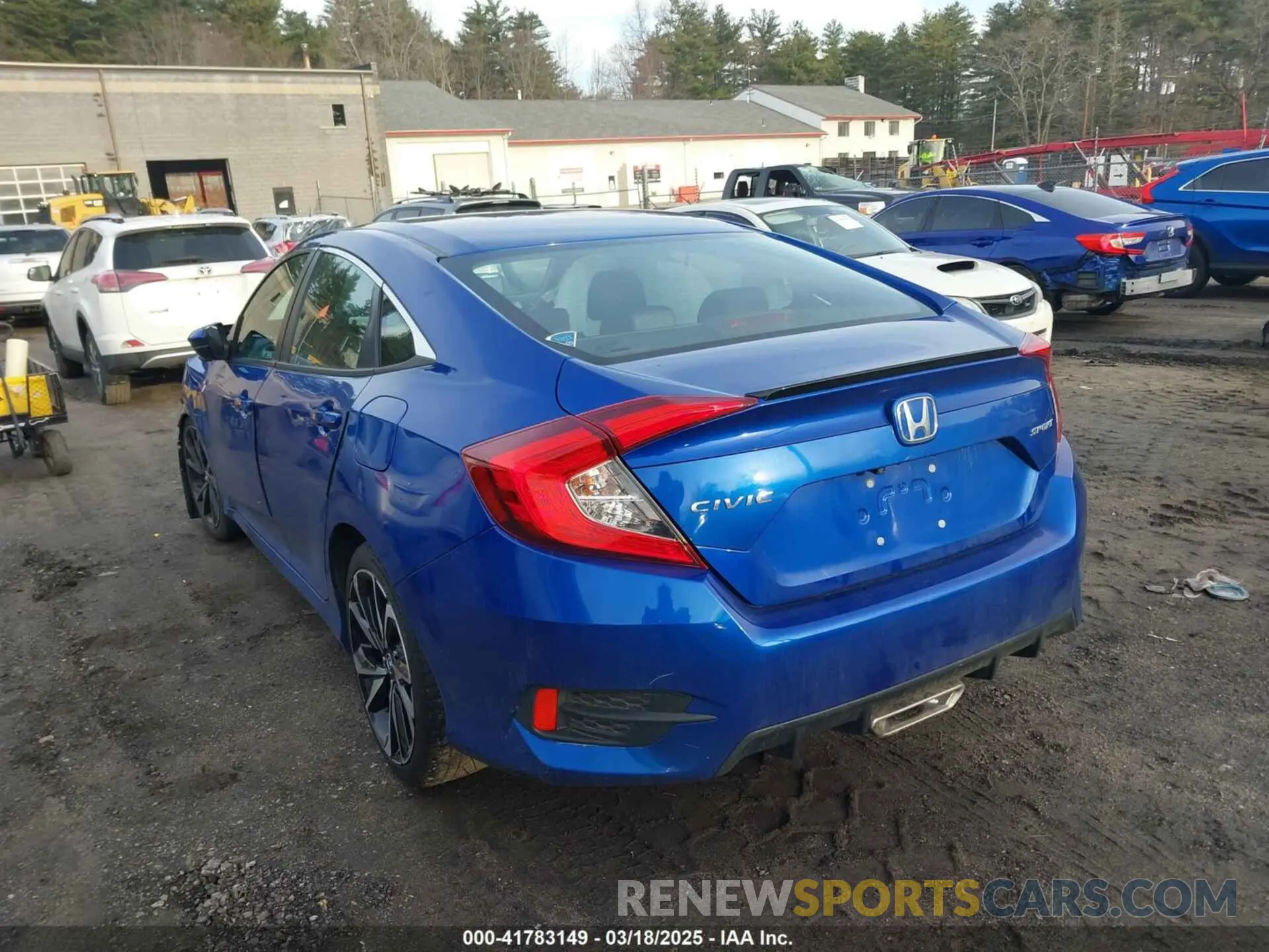 13 Photograph of a damaged car 2HGFC2F80LH580684 HONDA CIVIC 2020