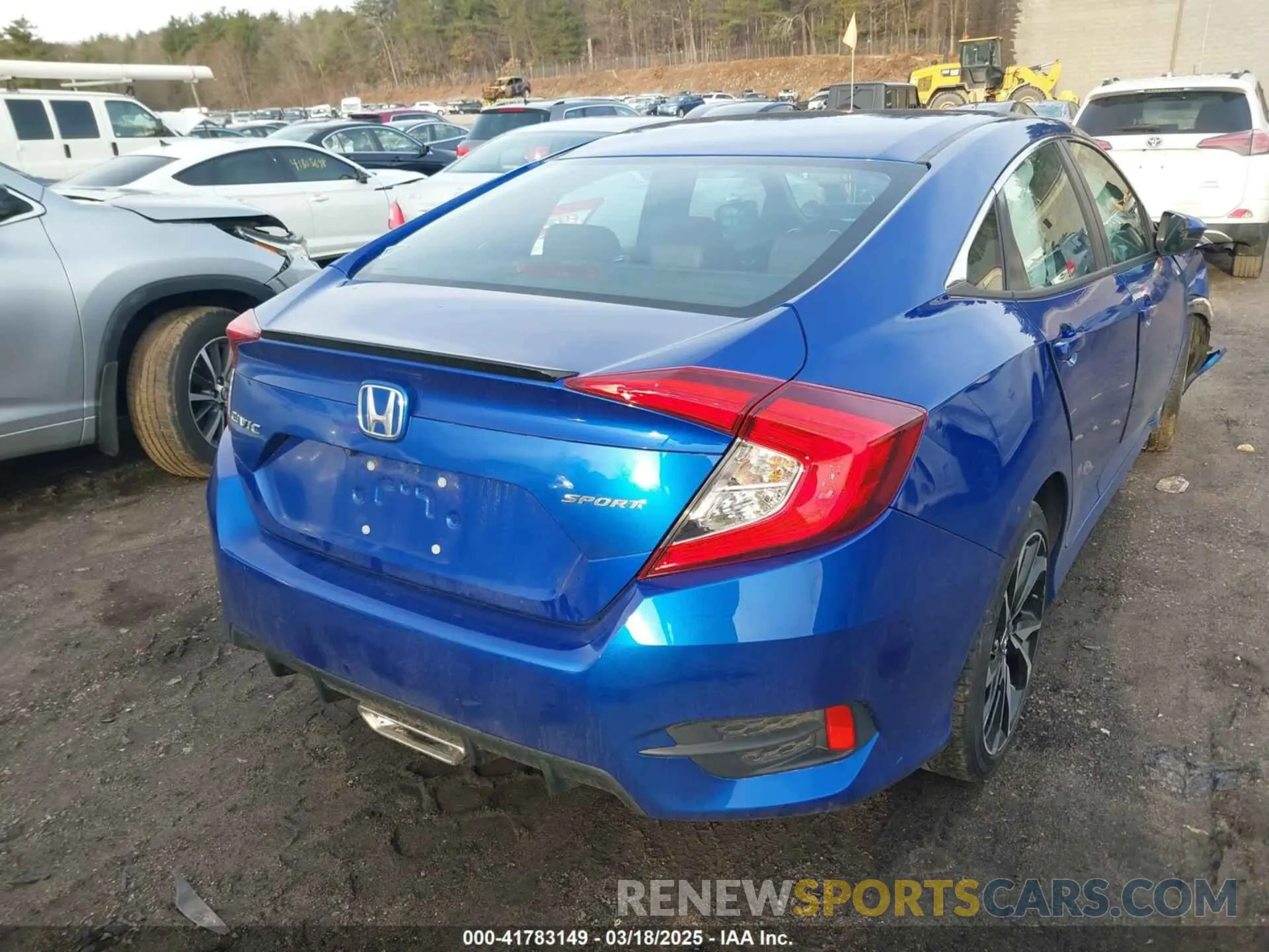 15 Photograph of a damaged car 2HGFC2F80LH580684 HONDA CIVIC 2020