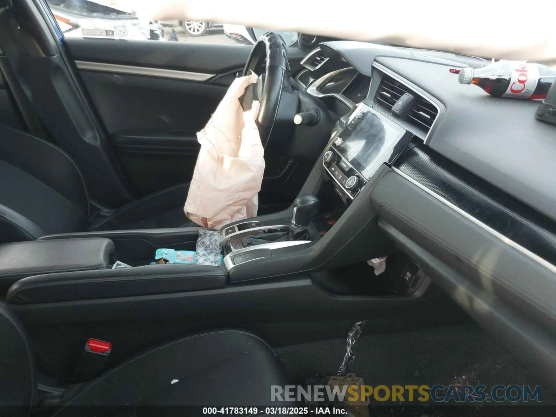 5 Photograph of a damaged car 2HGFC2F80LH580684 HONDA CIVIC 2020