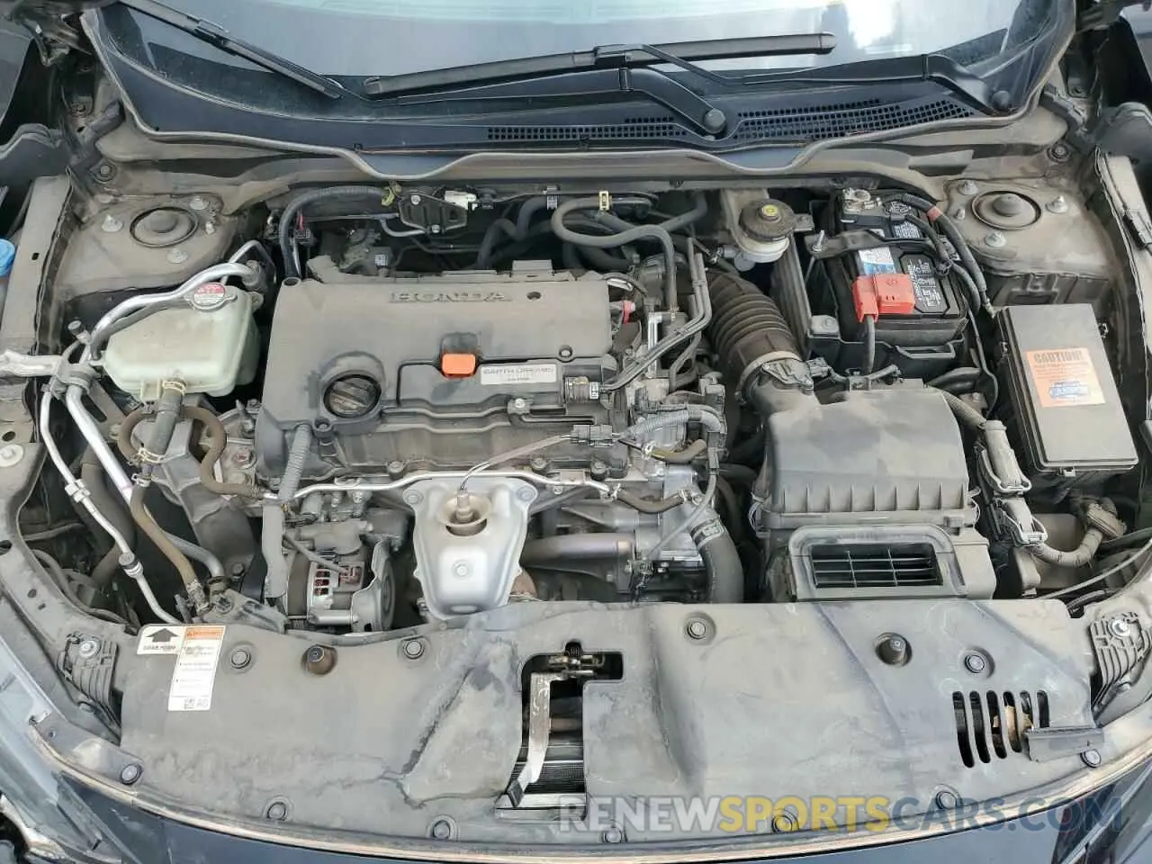 12 Photograph of a damaged car 2HGFC2F80LH583598 HONDA CIVIC 2020