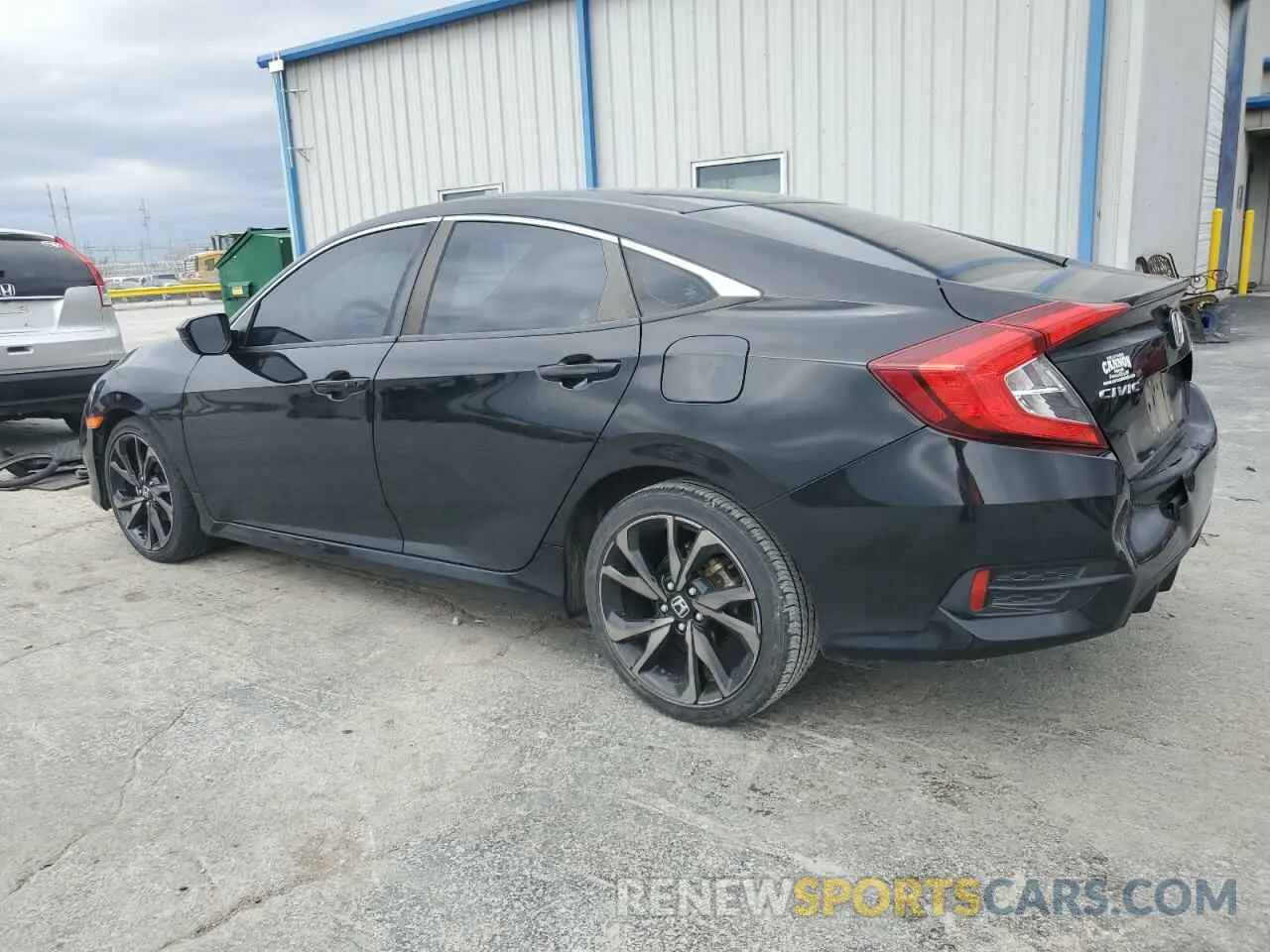 2 Photograph of a damaged car 2HGFC2F80LH583598 HONDA CIVIC 2020