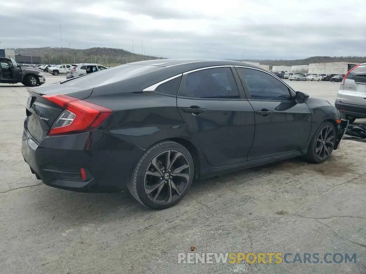 3 Photograph of a damaged car 2HGFC2F80LH583598 HONDA CIVIC 2020