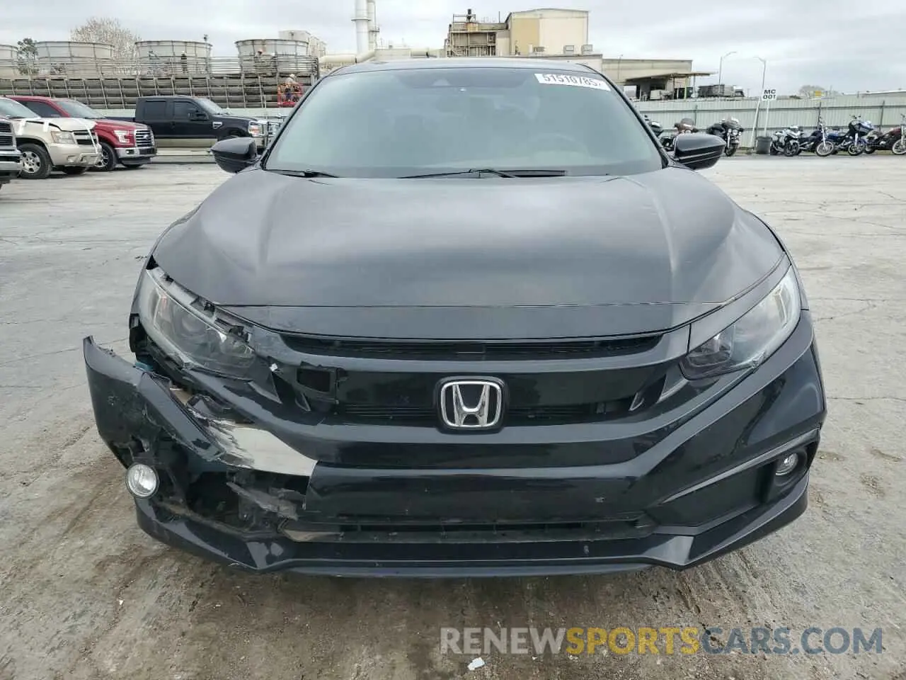 5 Photograph of a damaged car 2HGFC2F80LH583598 HONDA CIVIC 2020