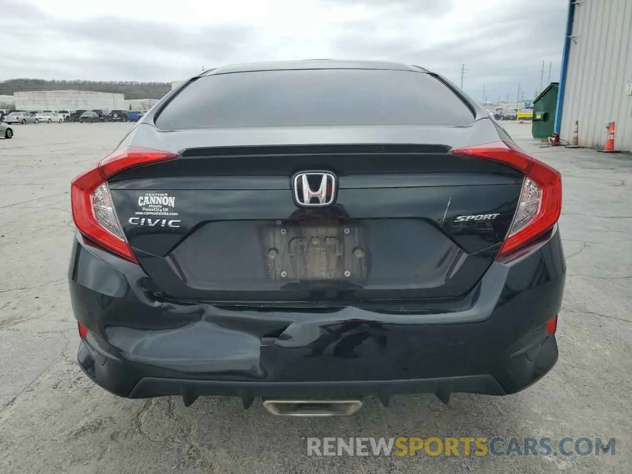 6 Photograph of a damaged car 2HGFC2F80LH583598 HONDA CIVIC 2020