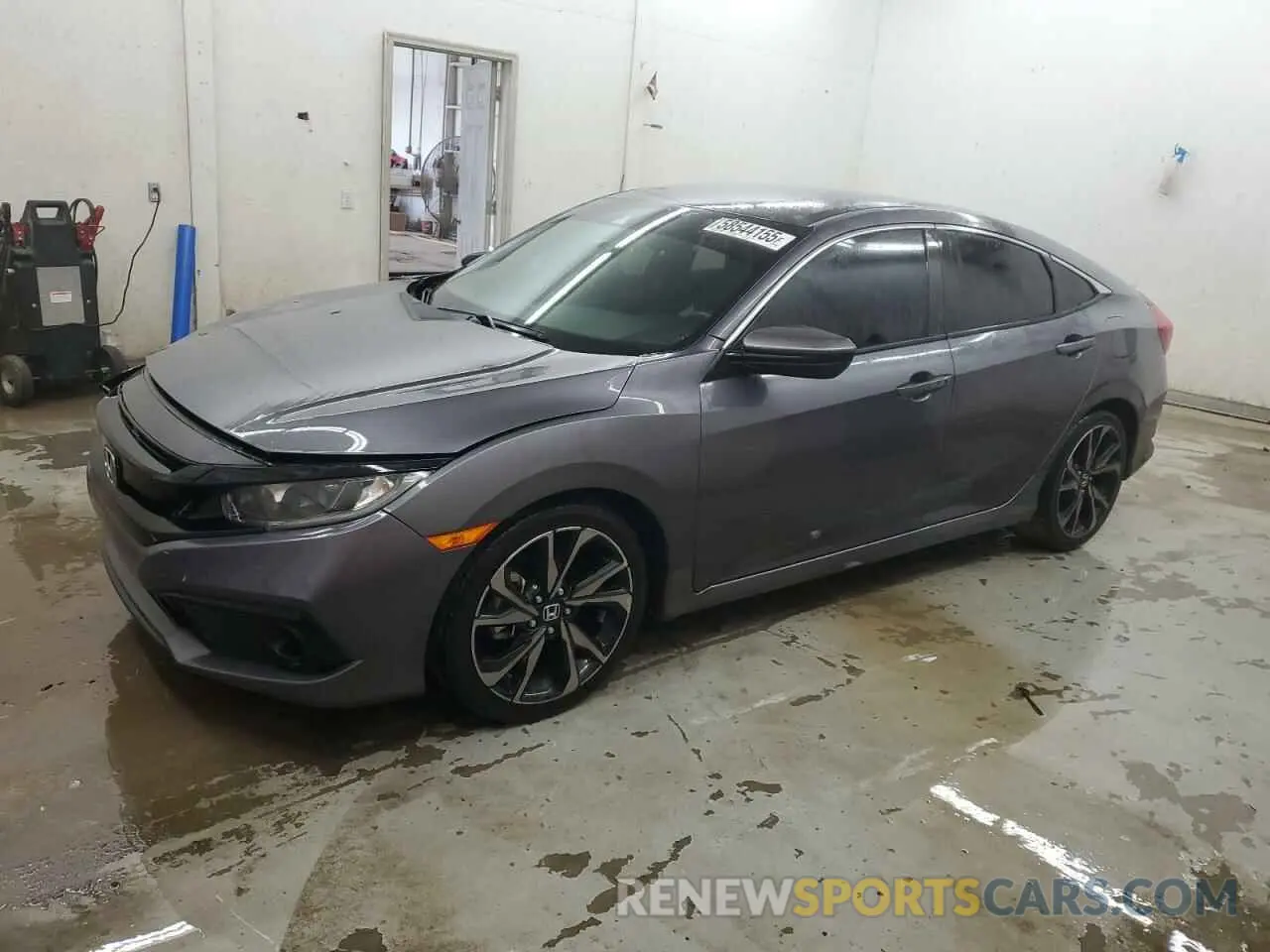 1 Photograph of a damaged car 2HGFC2F81LH521370 HONDA CIVIC 2020