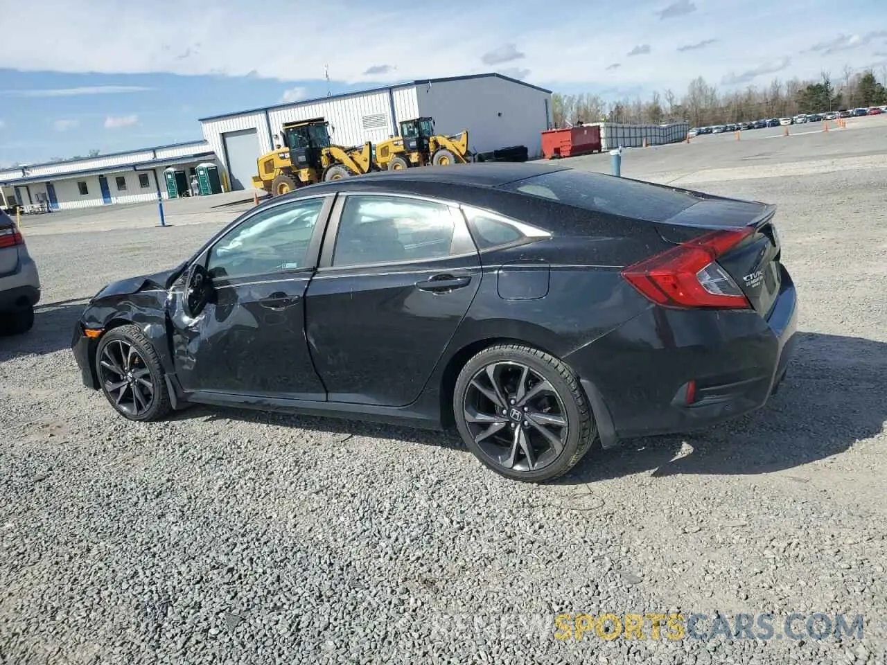 2 Photograph of a damaged car 2HGFC2F81LH531557 HONDA CIVIC 2020