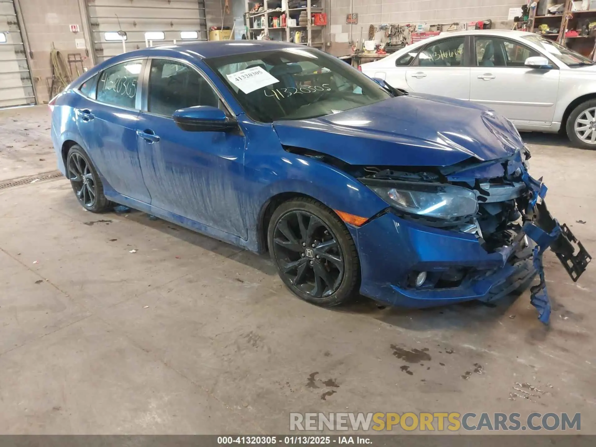 1 Photograph of a damaged car 2HGFC2F81LH539691 HONDA CIVIC 2020