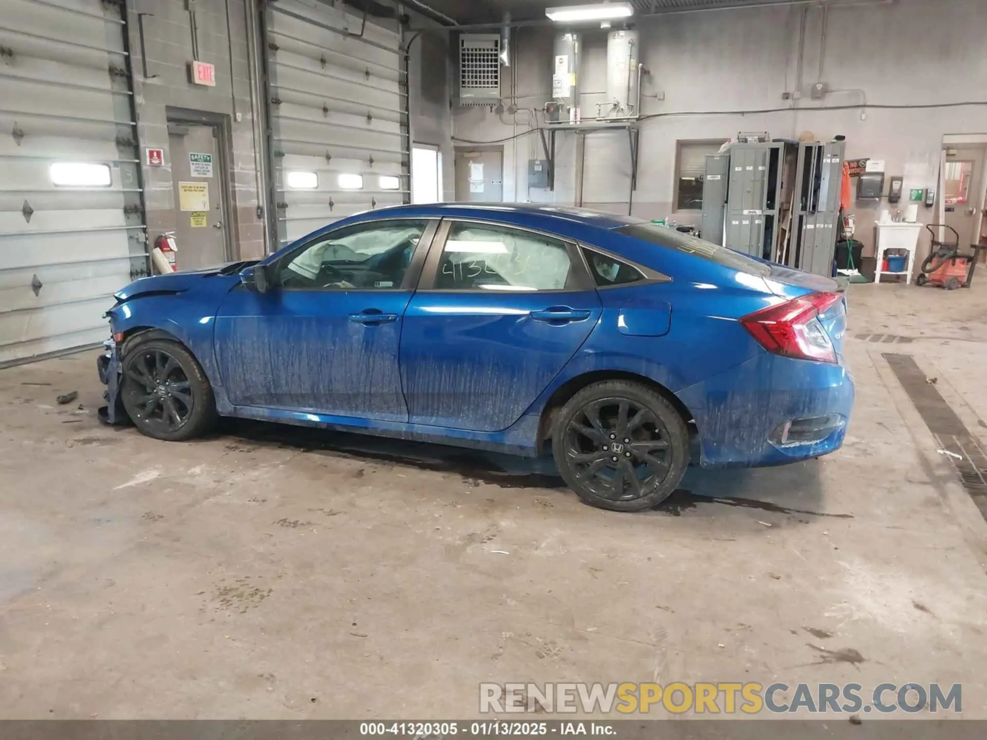 14 Photograph of a damaged car 2HGFC2F81LH539691 HONDA CIVIC 2020