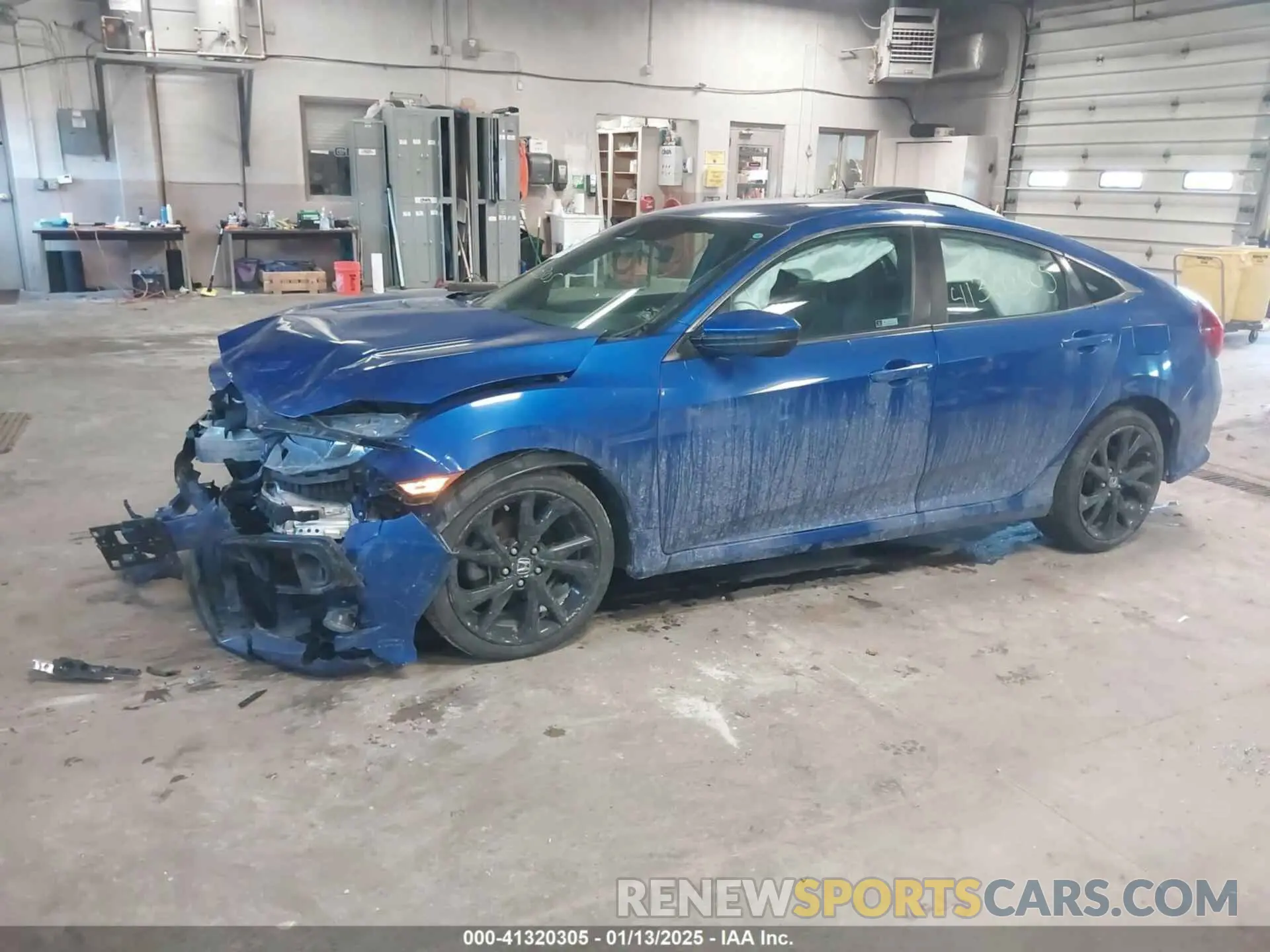 2 Photograph of a damaged car 2HGFC2F81LH539691 HONDA CIVIC 2020