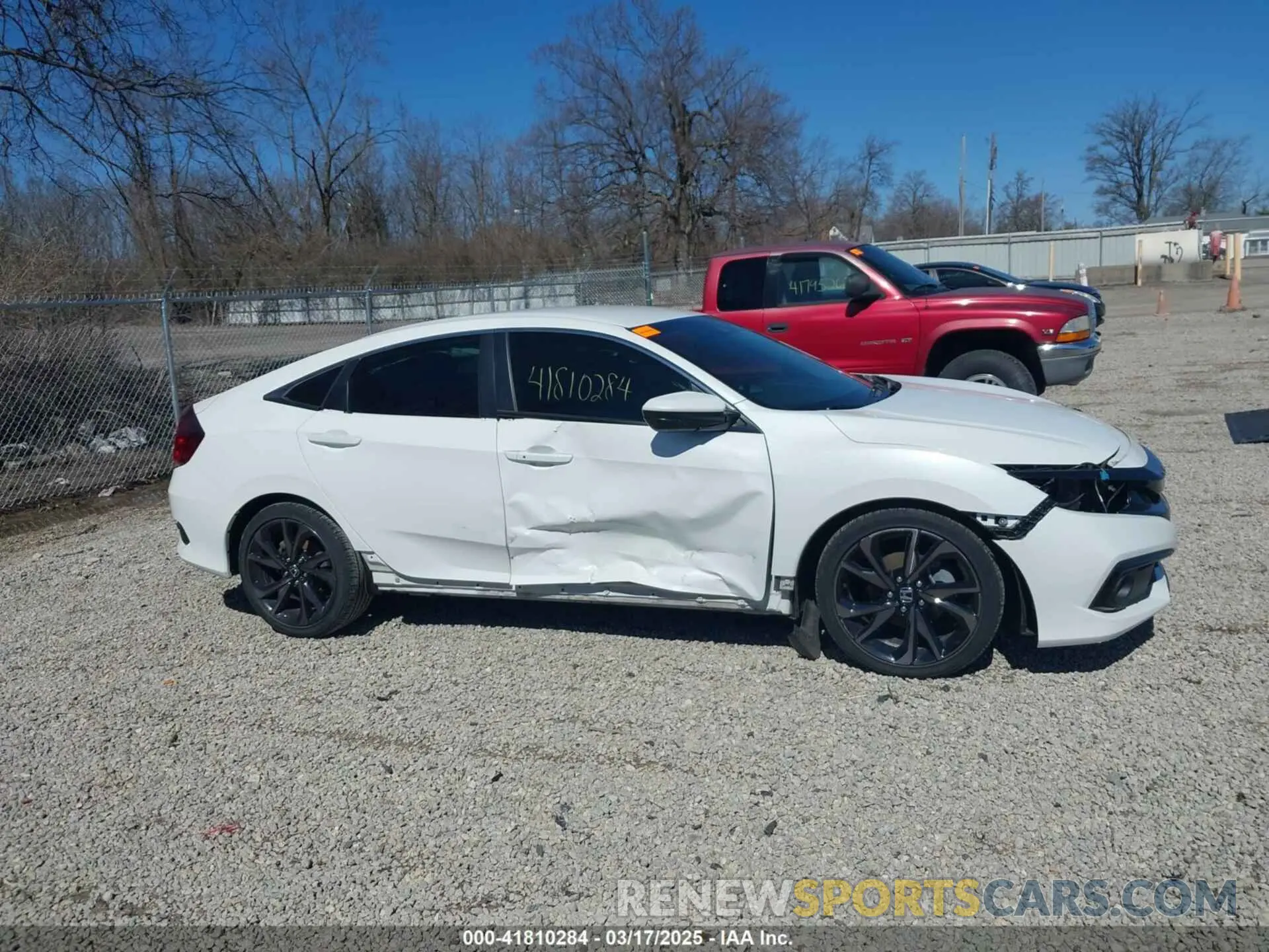 14 Photograph of a damaged car 2HGFC2F81LH551310 HONDA CIVIC 2020