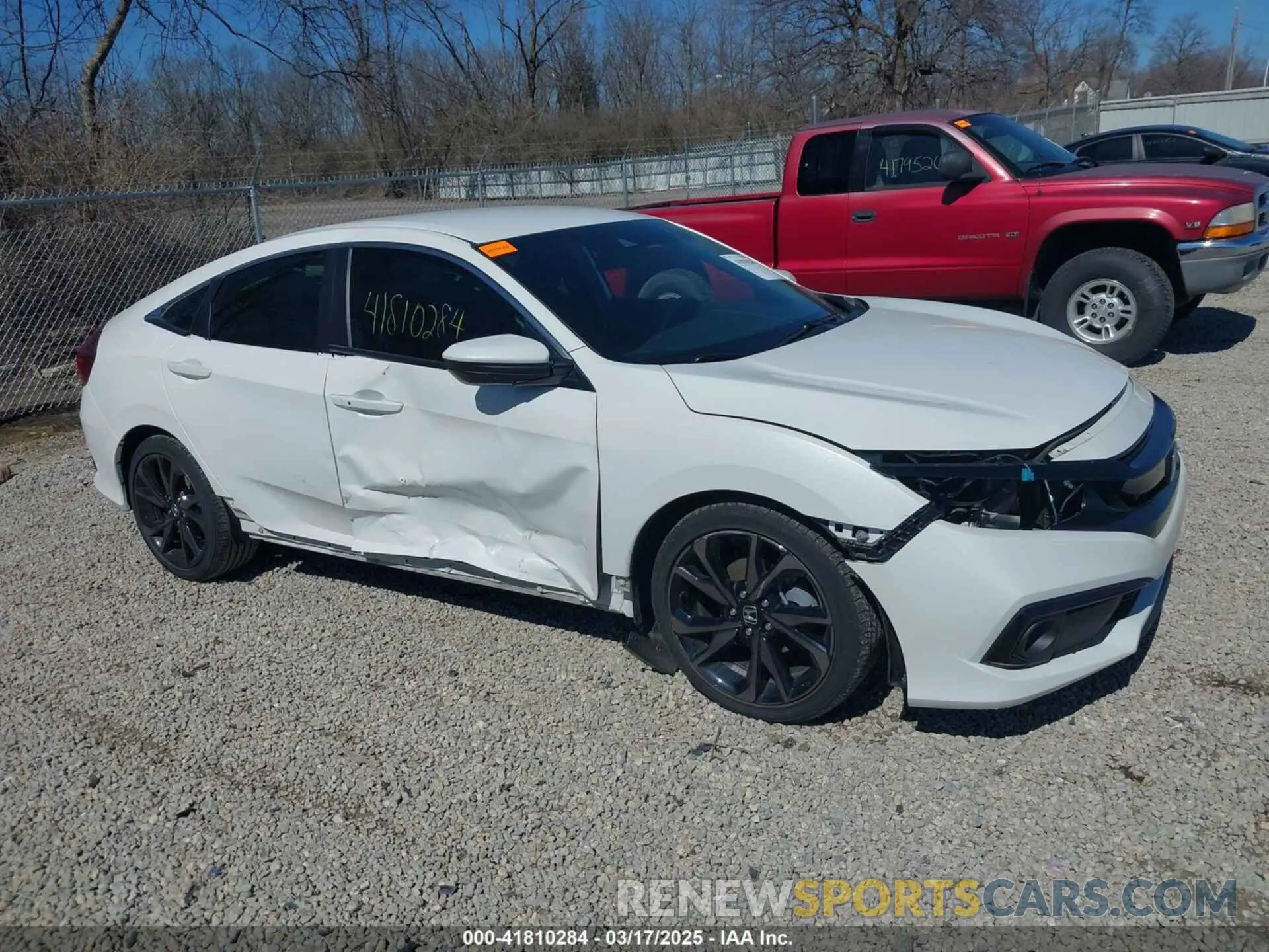 6 Photograph of a damaged car 2HGFC2F81LH551310 HONDA CIVIC 2020
