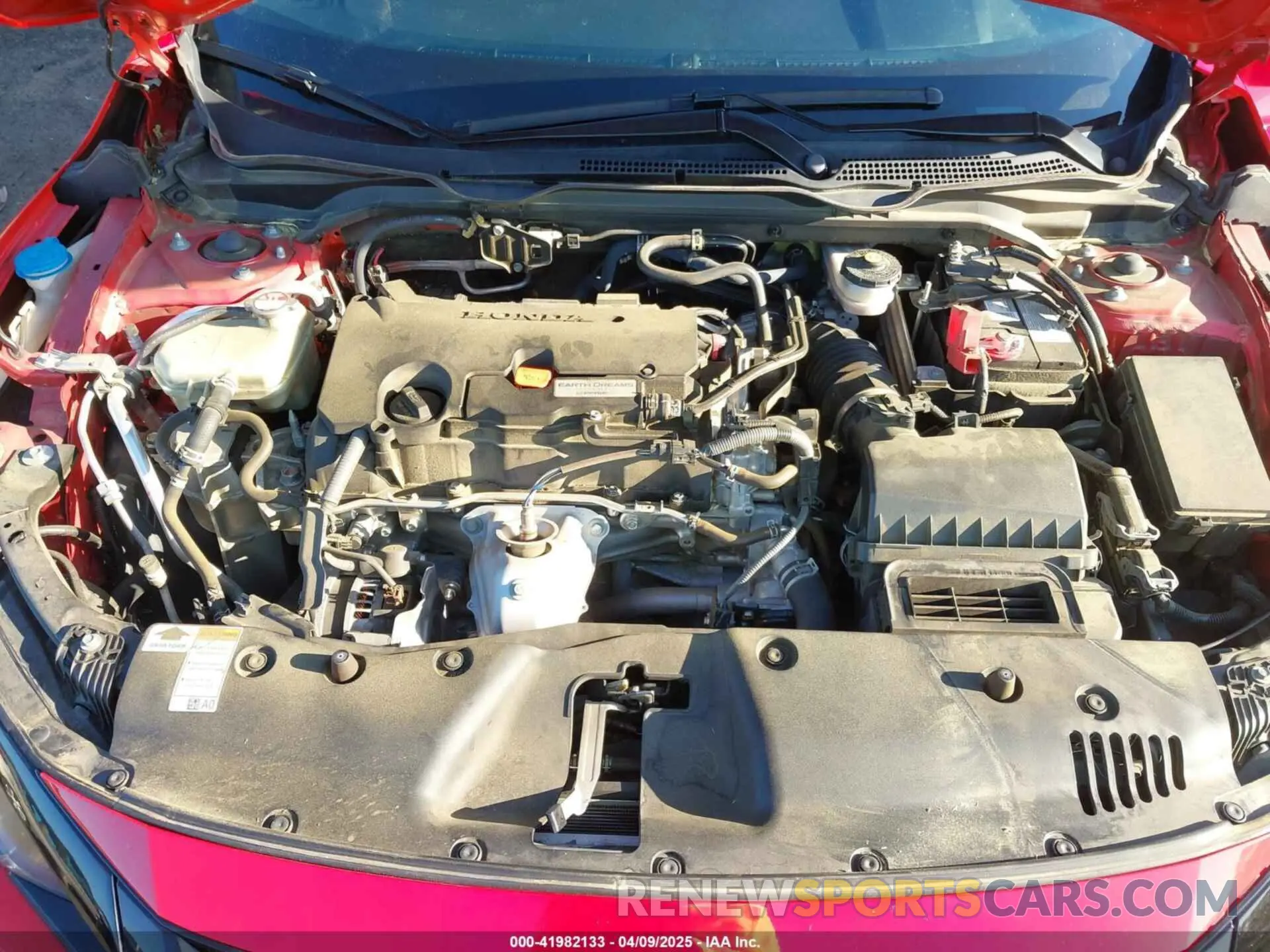 10 Photograph of a damaged car 2HGFC2F81LH555213 HONDA CIVIC 2020