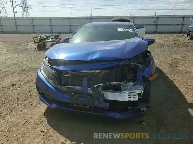 11 Photograph of a damaged car 2HGFC2F81LH601963 HONDA CIVIC 2020