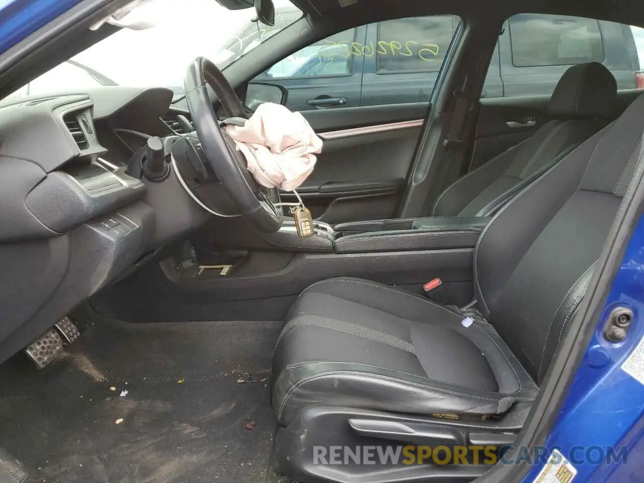 7 Photograph of a damaged car 2HGFC2F81LH601963 HONDA CIVIC 2020