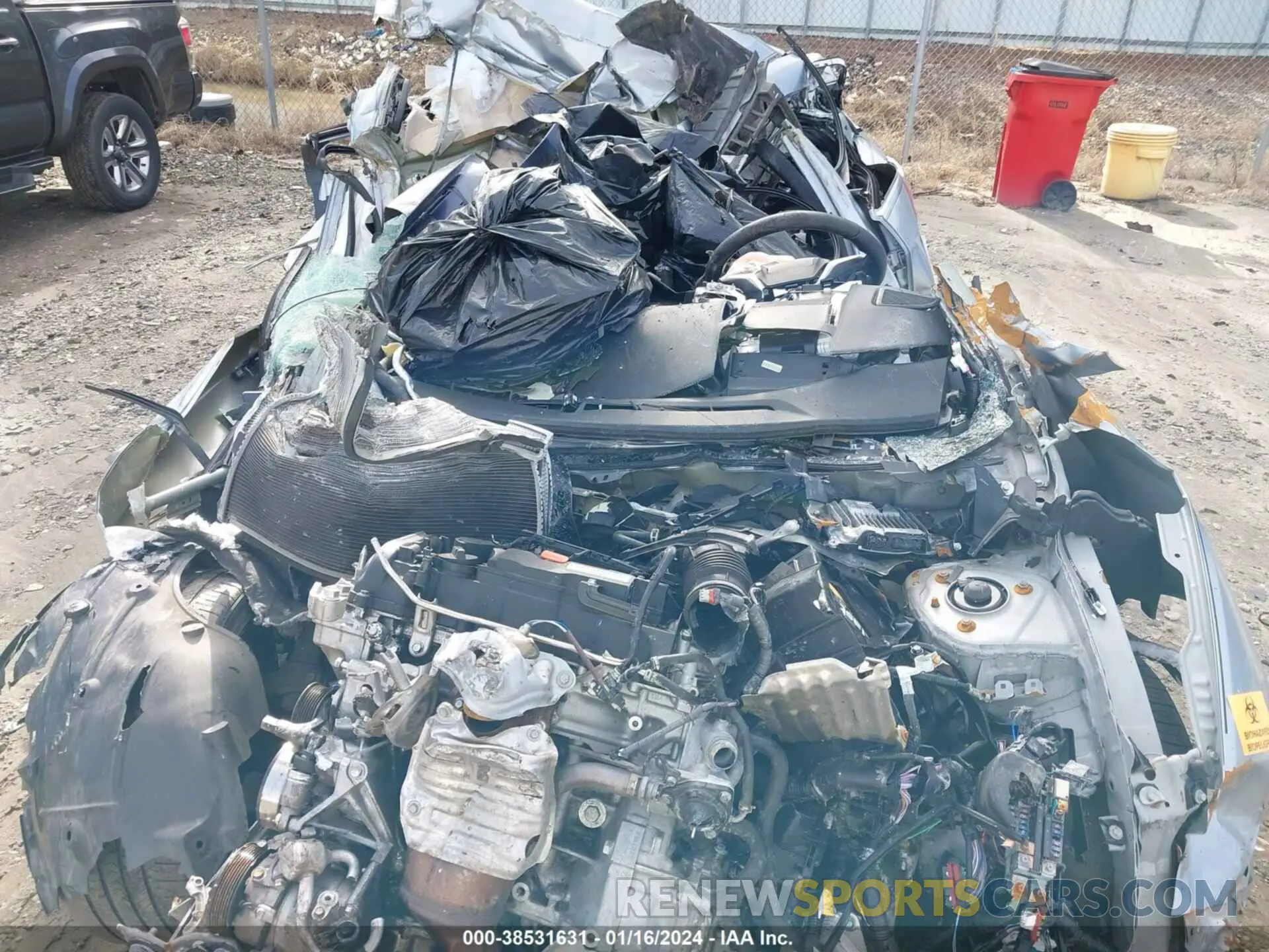 10 Photograph of a damaged car 2HGFC2F82LH500494 HONDA CIVIC 2020
