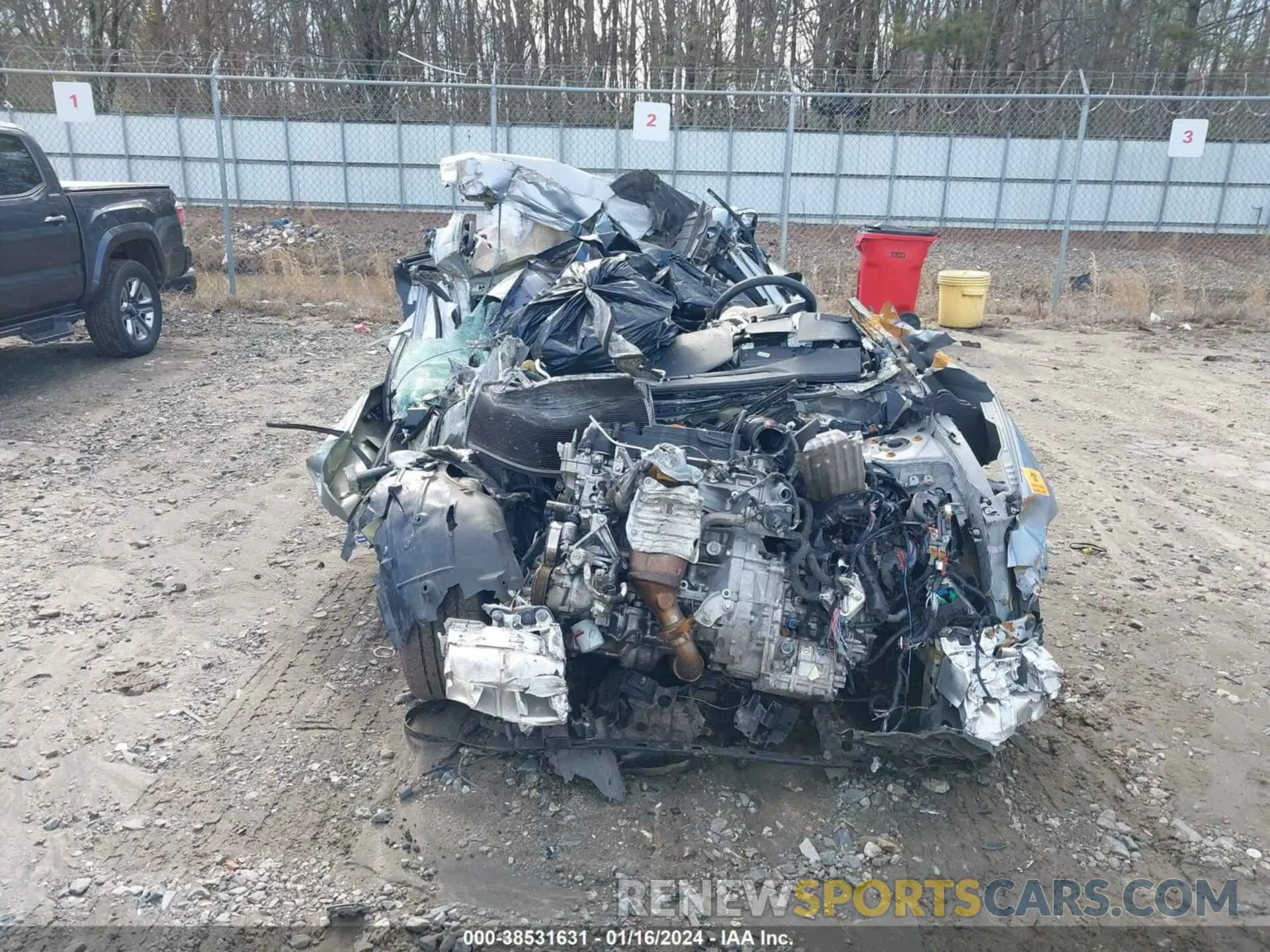 6 Photograph of a damaged car 2HGFC2F82LH500494 HONDA CIVIC 2020