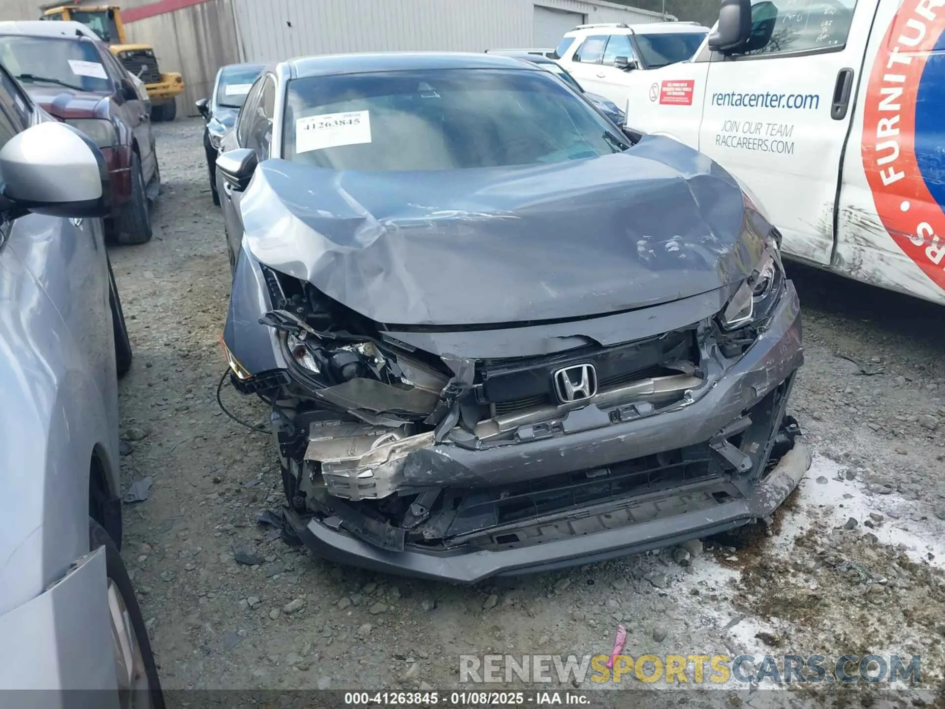 1 Photograph of a damaged car 2HGFC2F82LH513049 HONDA CIVIC 2020