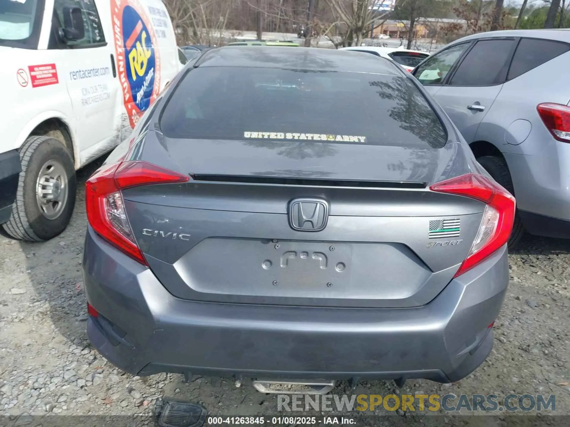 16 Photograph of a damaged car 2HGFC2F82LH513049 HONDA CIVIC 2020