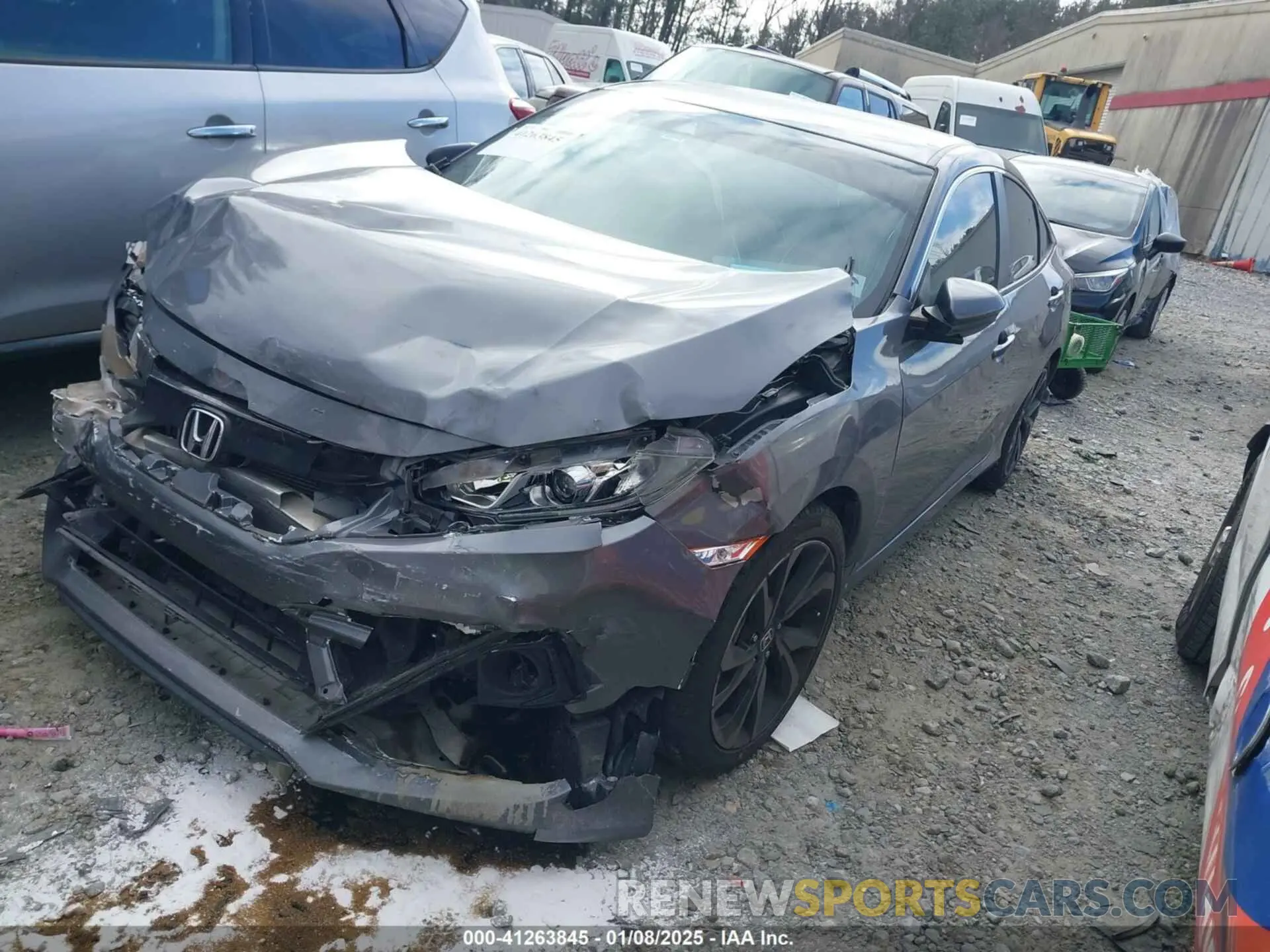 2 Photograph of a damaged car 2HGFC2F82LH513049 HONDA CIVIC 2020