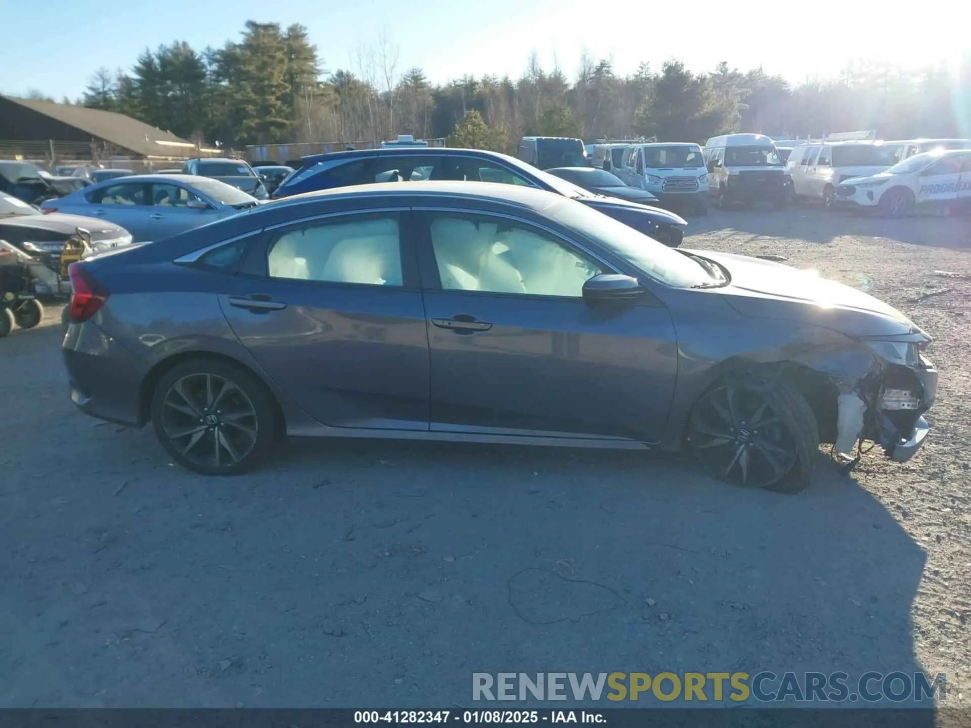 13 Photograph of a damaged car 2HGFC2F82LH516663 HONDA CIVIC 2020