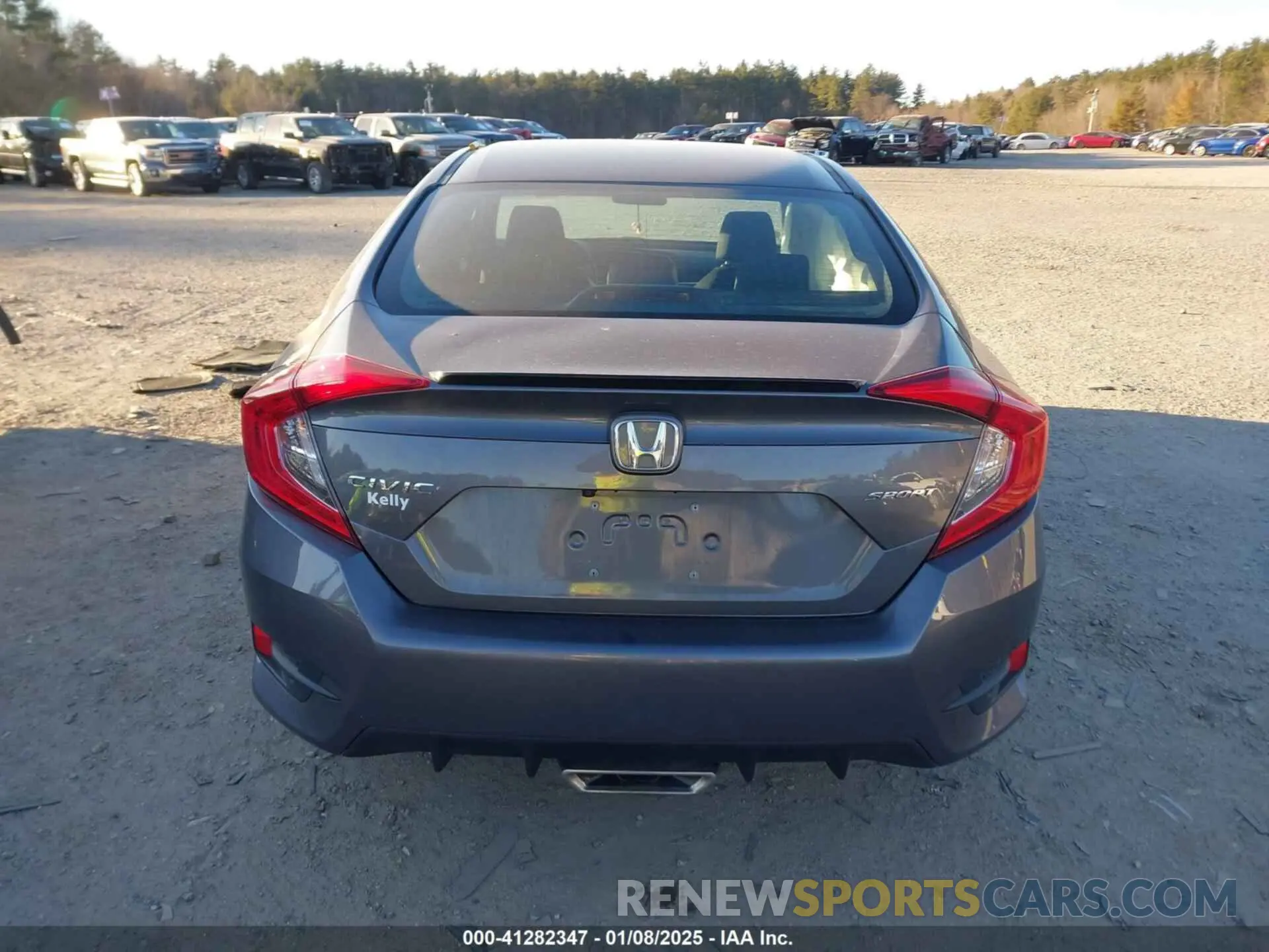 16 Photograph of a damaged car 2HGFC2F82LH516663 HONDA CIVIC 2020