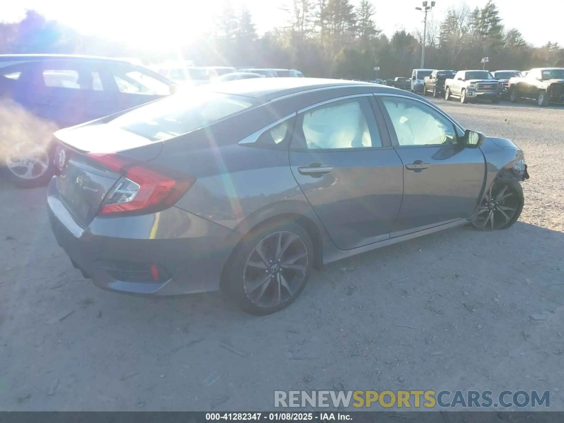 4 Photograph of a damaged car 2HGFC2F82LH516663 HONDA CIVIC 2020
