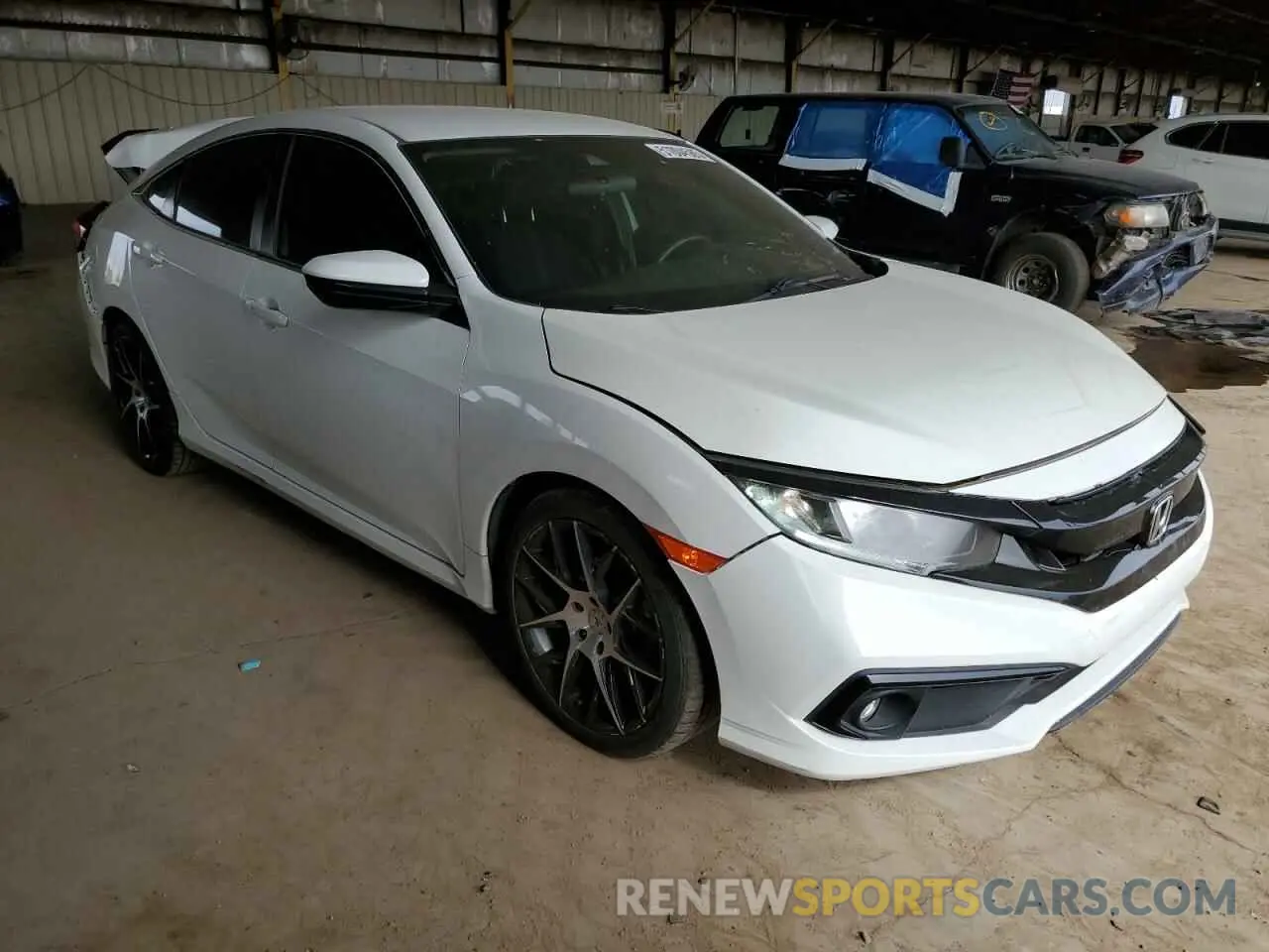 4 Photograph of a damaged car 2HGFC2F82LH566396 HONDA CIVIC 2020