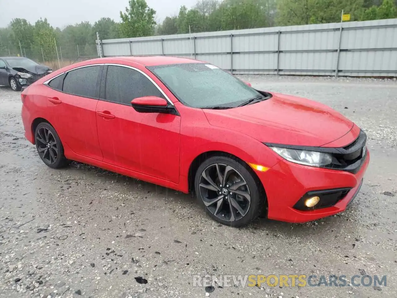 4 Photograph of a damaged car 2HGFC2F82LH568620 HONDA CIVIC 2020