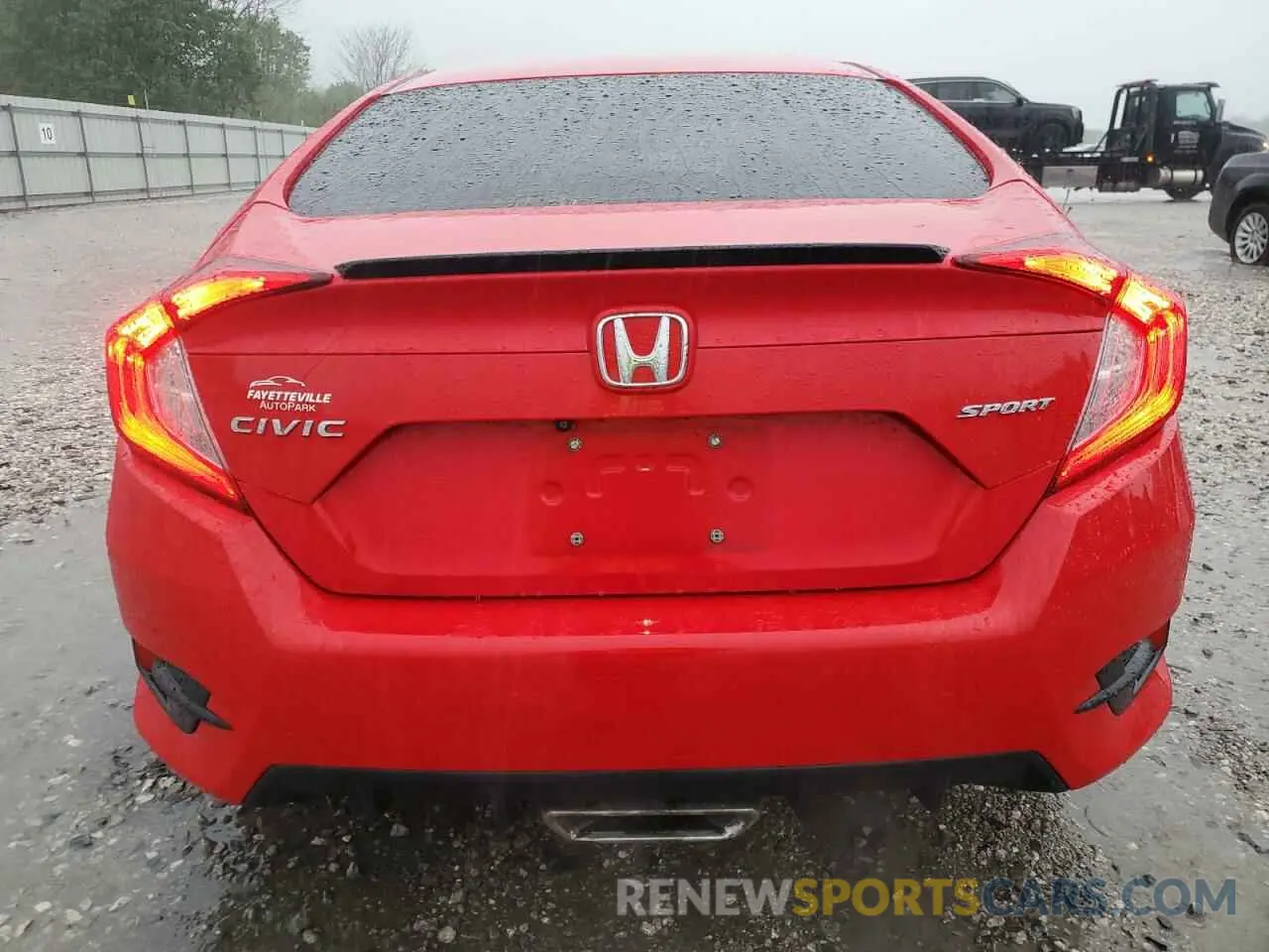 6 Photograph of a damaged car 2HGFC2F82LH568620 HONDA CIVIC 2020