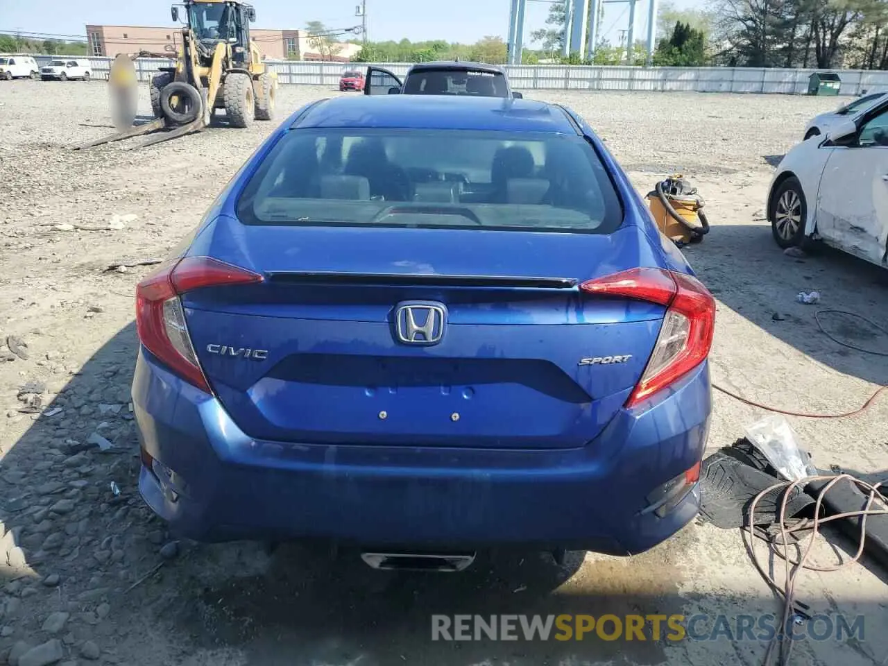 6 Photograph of a damaged car 2HGFC2F82LH570500 HONDA CIVIC 2020