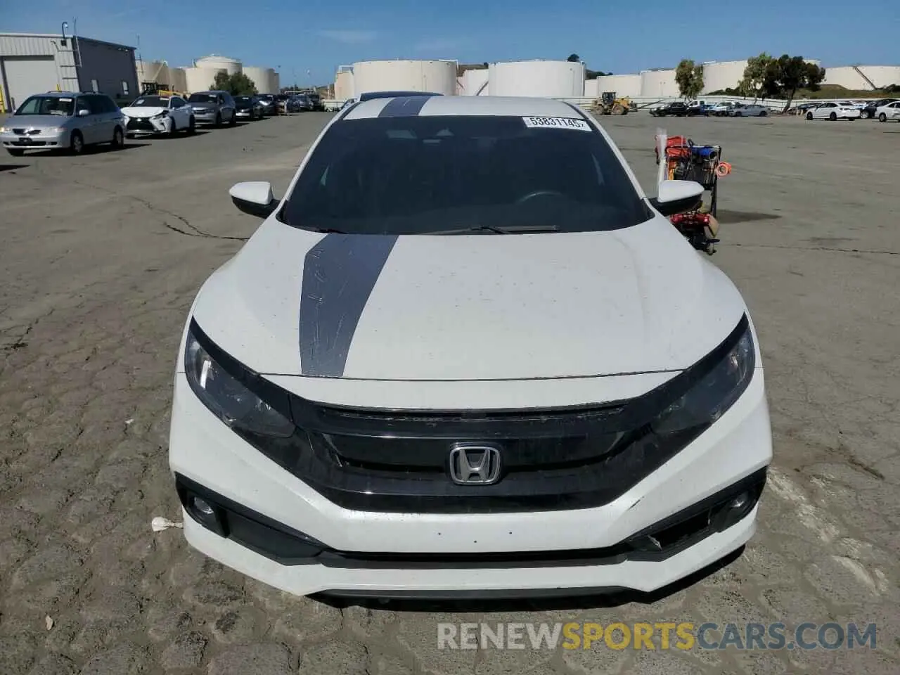5 Photograph of a damaged car 2HGFC2F82LH572330 HONDA CIVIC 2020