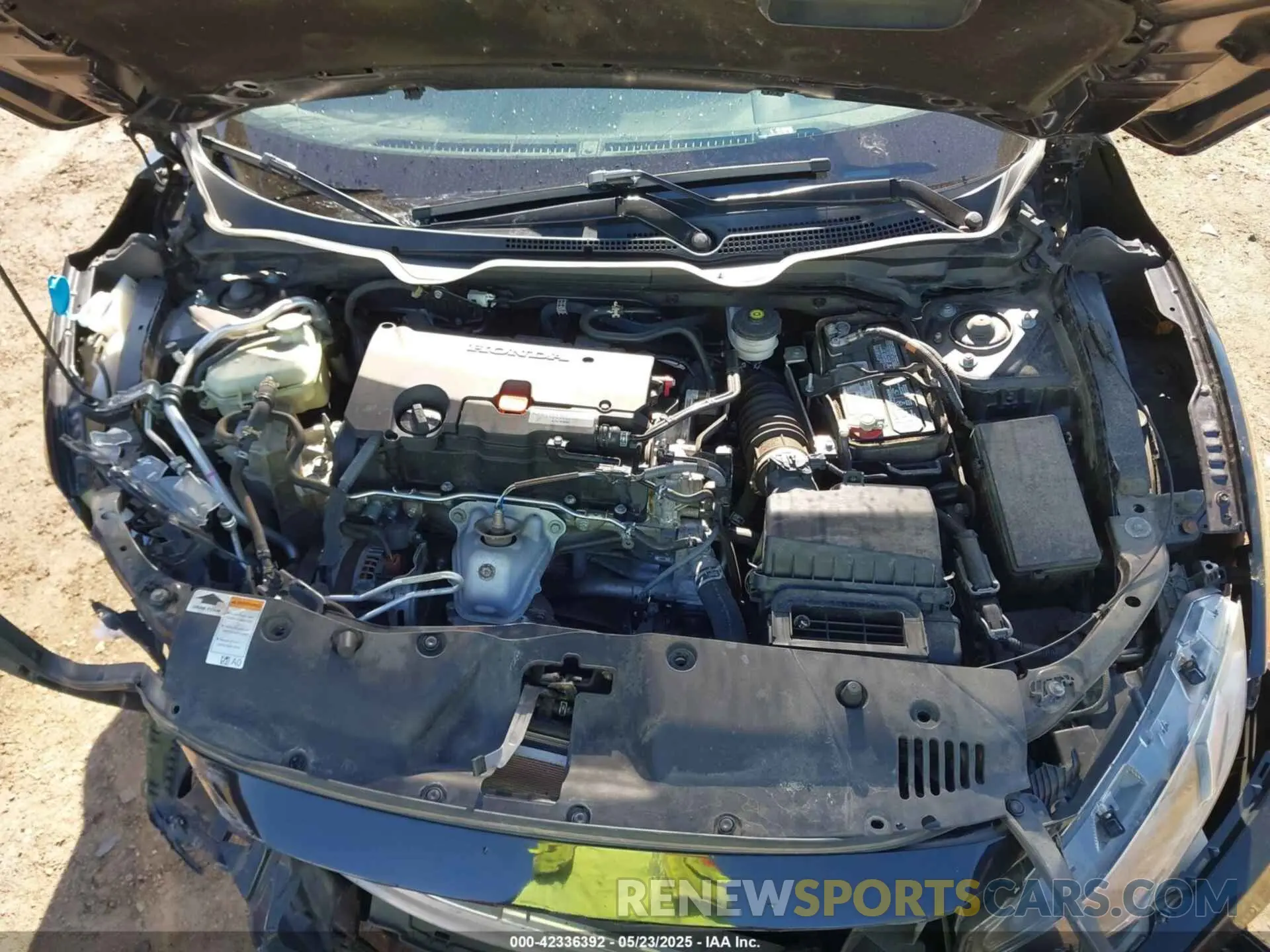 10 Photograph of a damaged car 2HGFC2F83LH502125 HONDA CIVIC 2020