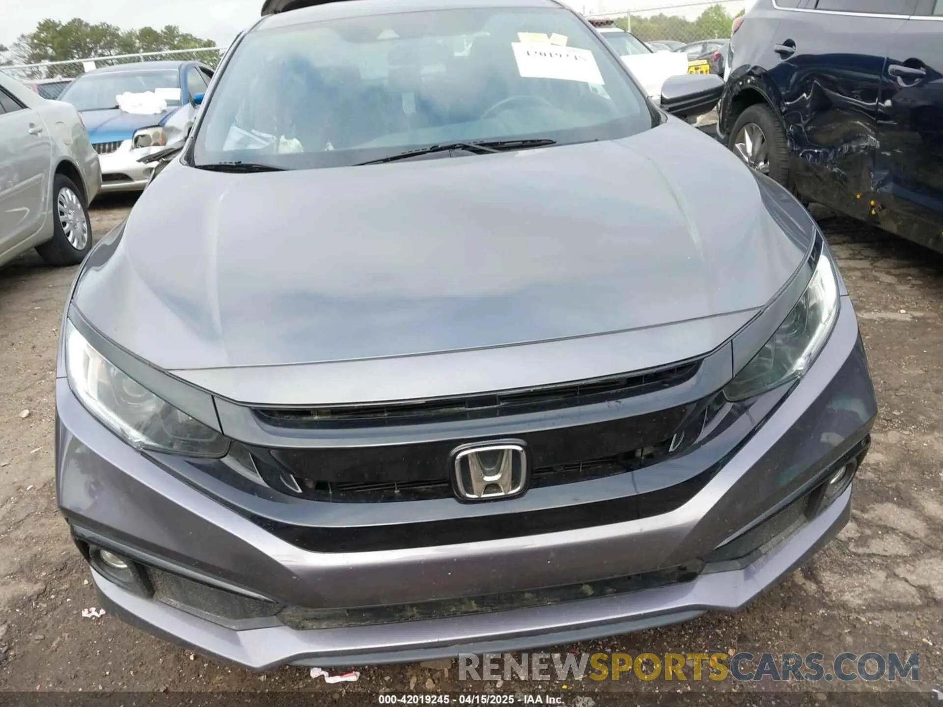 12 Photograph of a damaged car 2HGFC2F83LH514162 HONDA CIVIC 2020