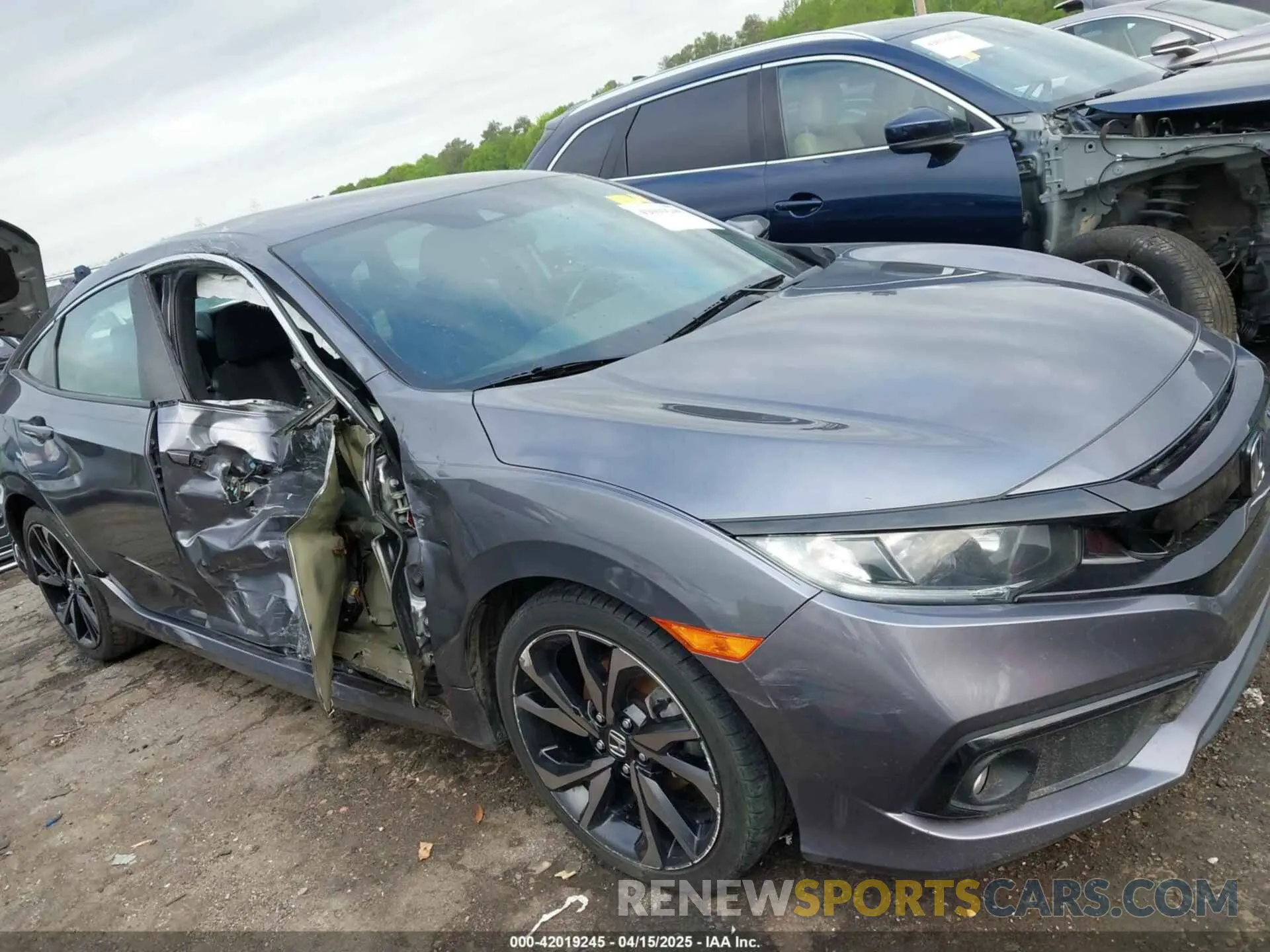 6 Photograph of a damaged car 2HGFC2F83LH514162 HONDA CIVIC 2020